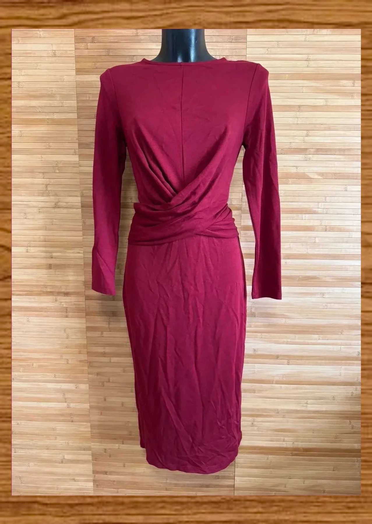 Elegante vestido midi marca Savida talla M 😍