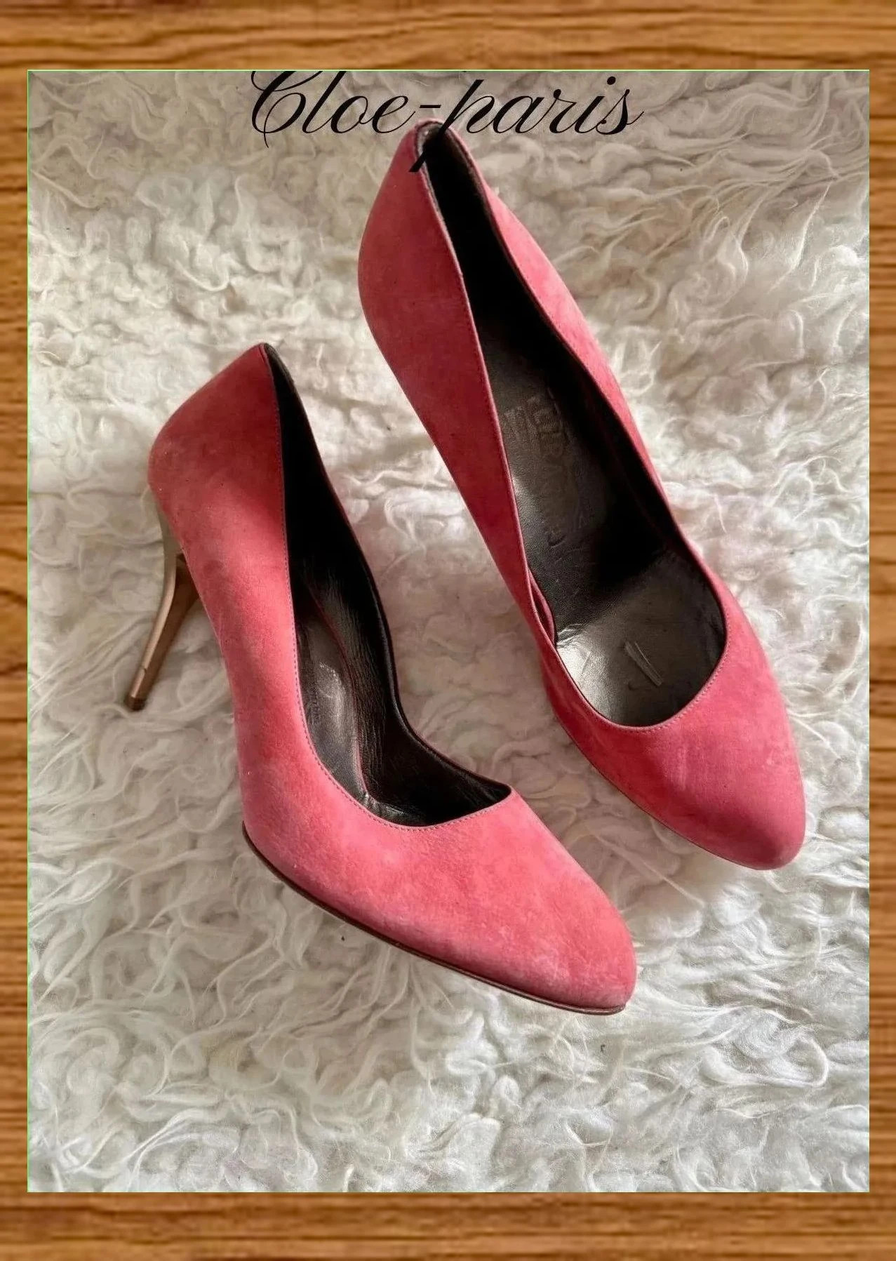Divinos tacones ante de Salvatore Ferragamo, núm 37/5 😍 – Salvatore Ferragamo – taille 37.5 2