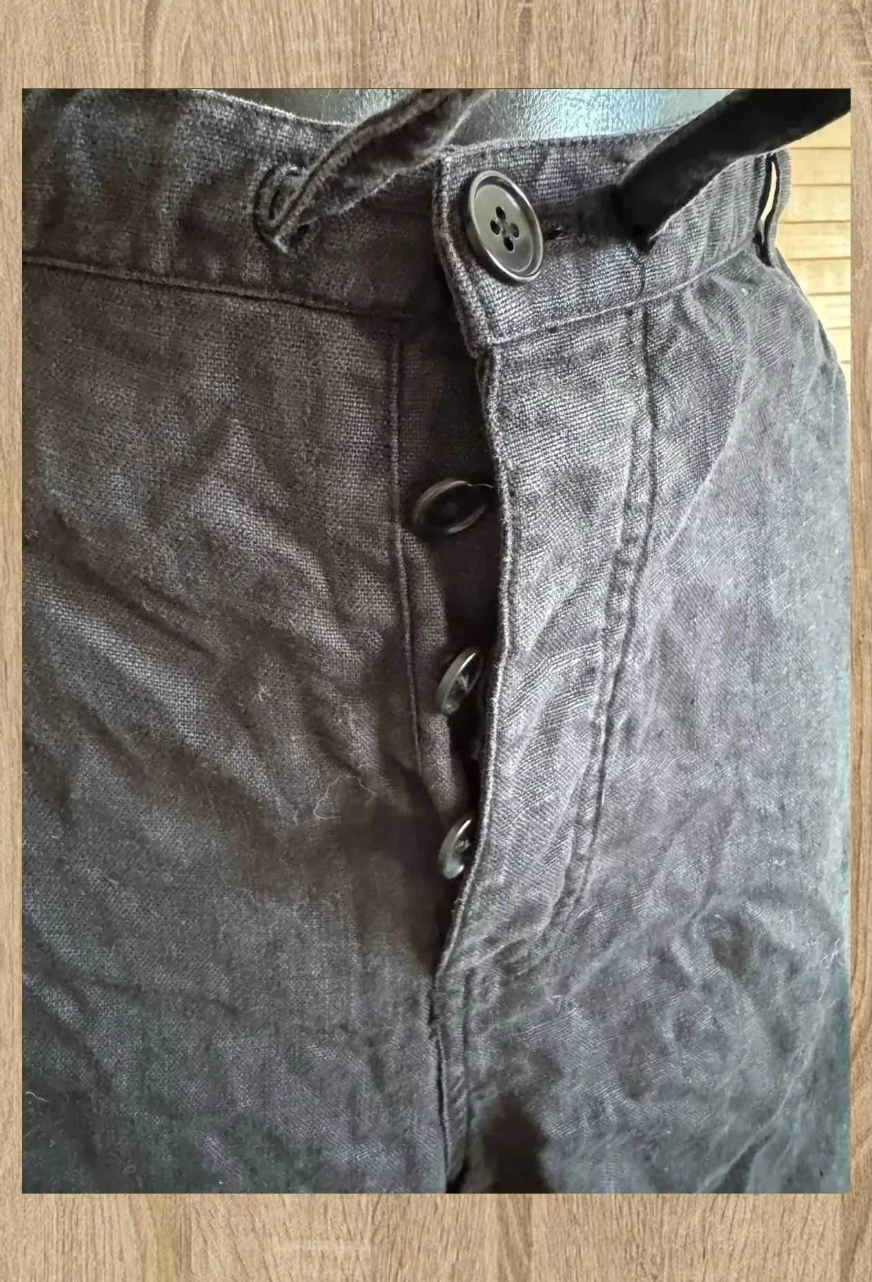 Pantalones anchos lino de Dkny , talla M 😍 – DKNY – taille M / 38 / 10 4