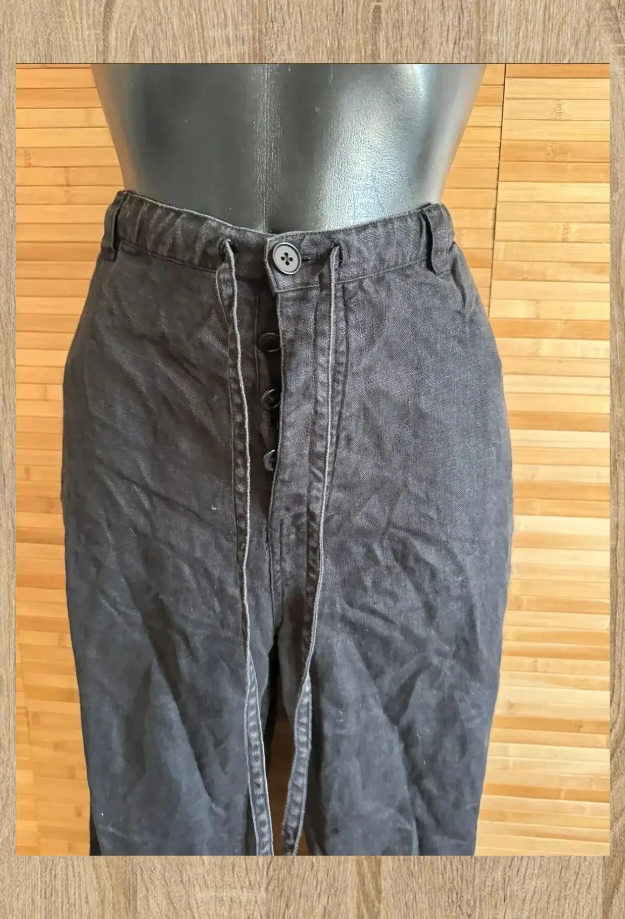 Pantalones anchos lino de Dkny , talla M 😍 – DKNY – taille M / 38 / 10 3