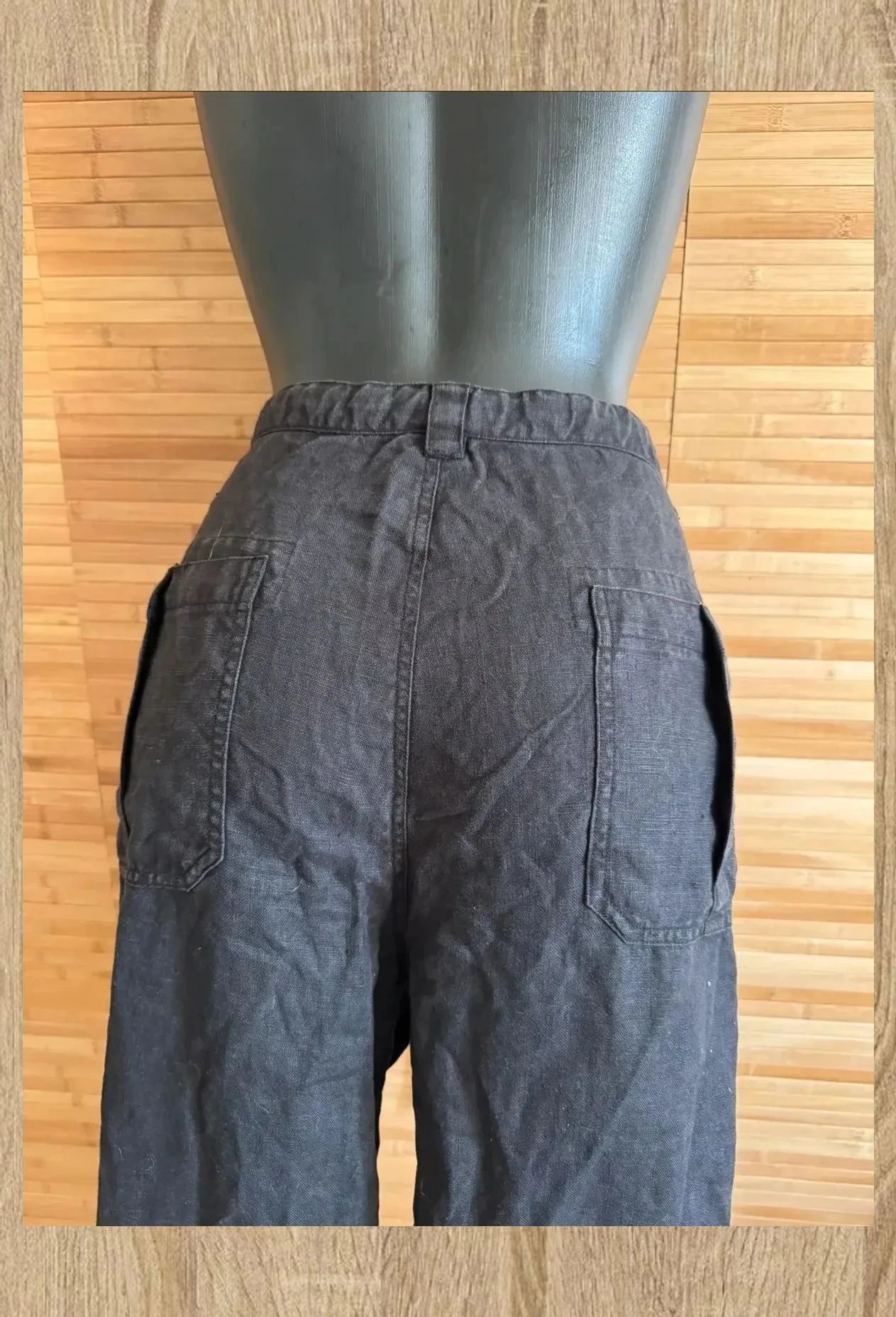 Pantalones anchos lino de Dkny , talla M 😍 – DKNY – taille M / 38 / 10 5