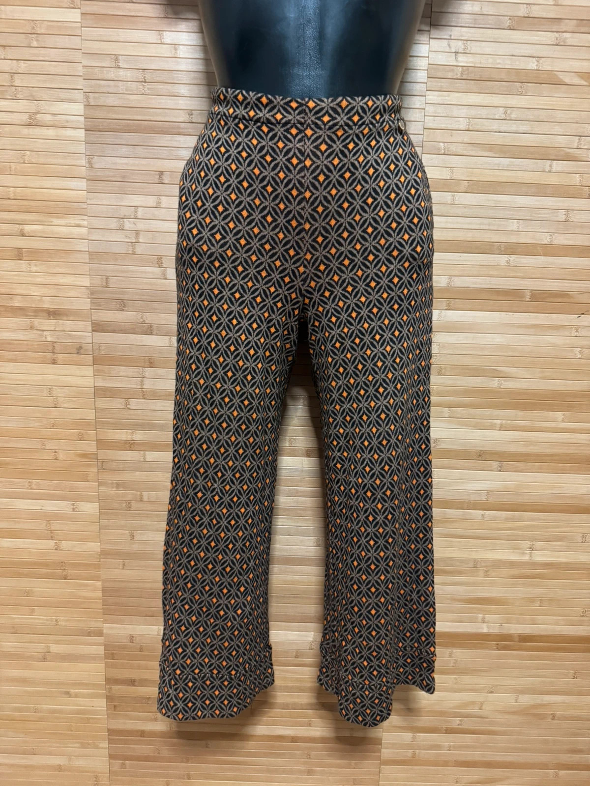 Pantalones croped estampados punto talla M 😍