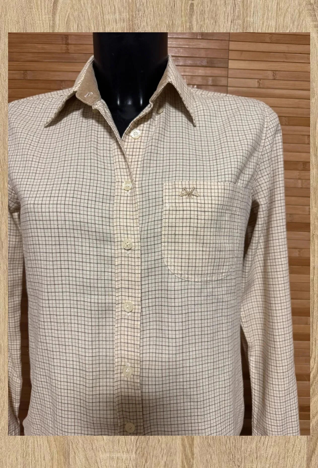Divina blusa cuadros vintage de thomas Burberry, talla 38 😍 – Thomas Burberry – taille M / 38 / 10 3