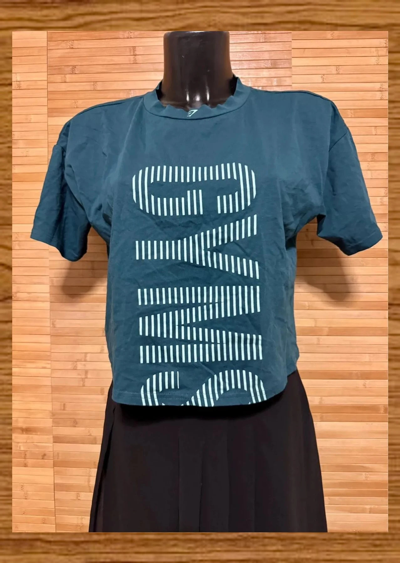 Camiseta algodón crop de marca Gymshark , talla M 😍 – Gymshark – taille M / 38 / 10