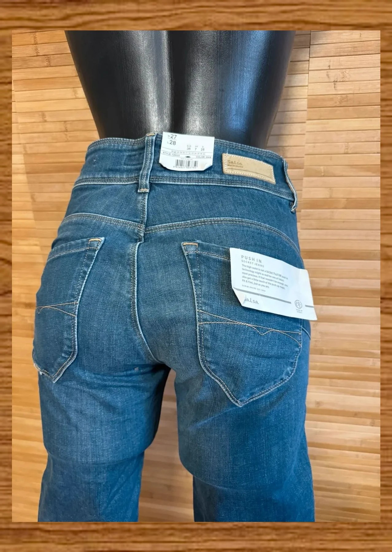 Divino vaquero salsa cropped , talla 36 😍 – Salsa – taille S / 36 / 8 2