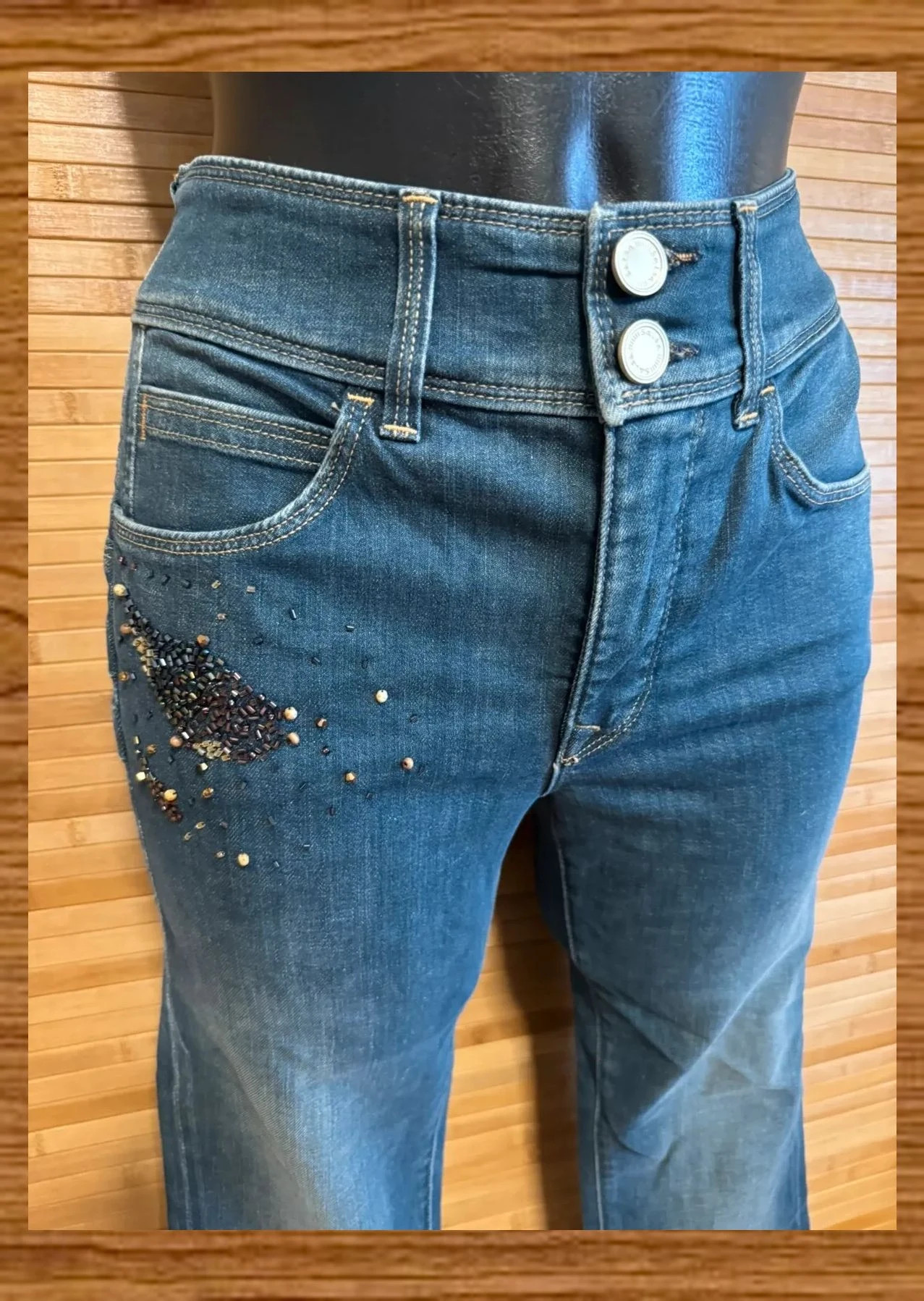 Divino vaquero salsa cropped , talla 36 😍 – Salsa – taille S / 36 / 8 4