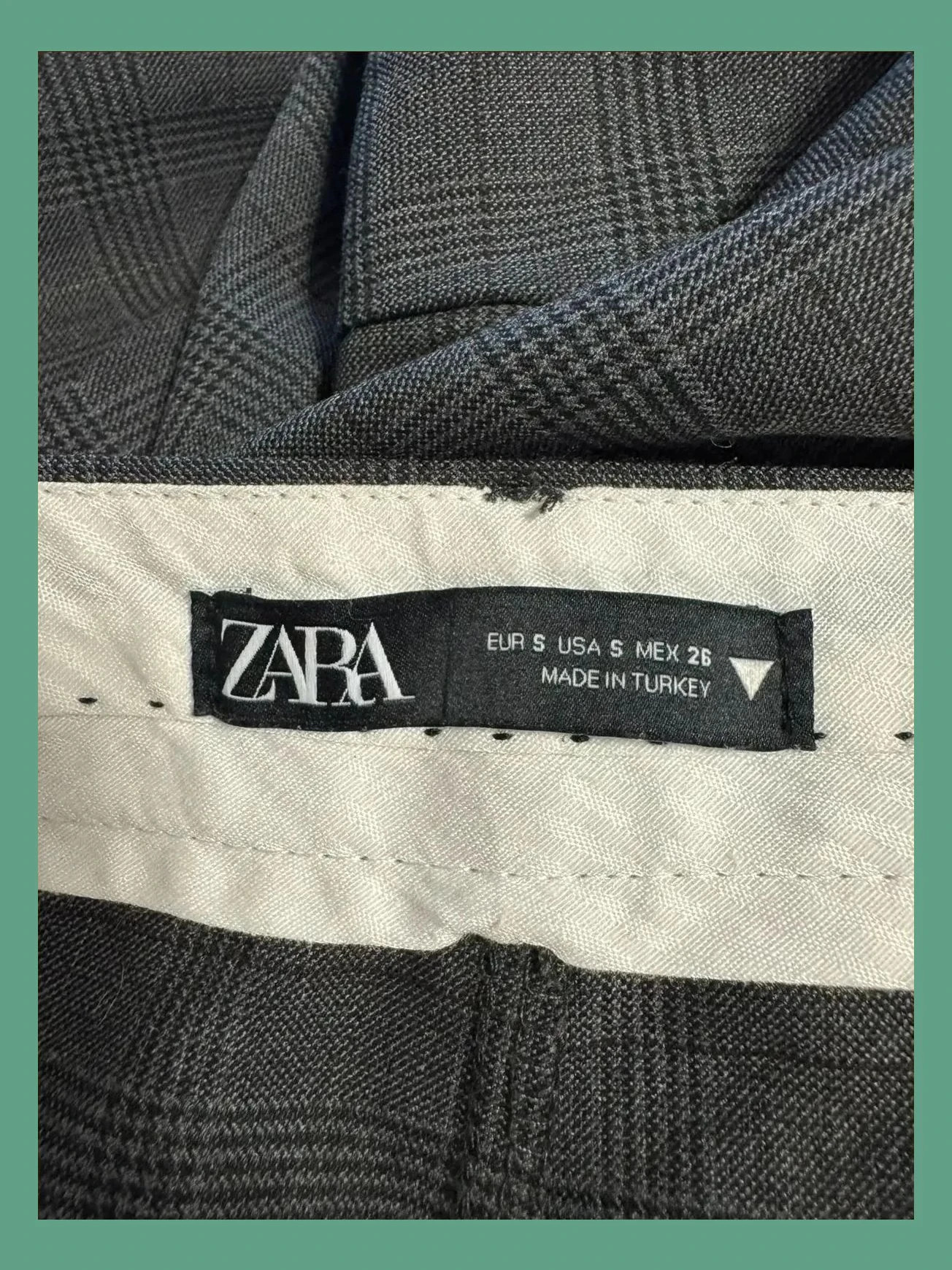 Pantalones anchos cuadros de Zara , talla S 😍 – Zara – taille S / 36 / 8 5
