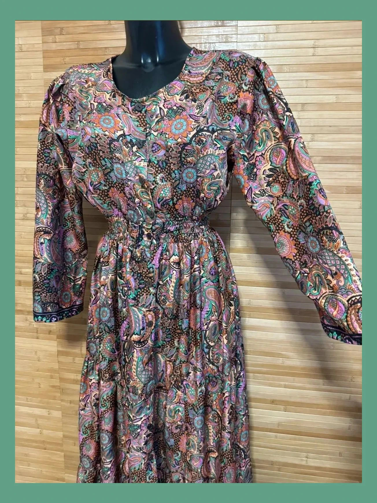 Divino vestido largo de seda marca Dindia talla única 😍 – Dindia – taille Taille unique 3
