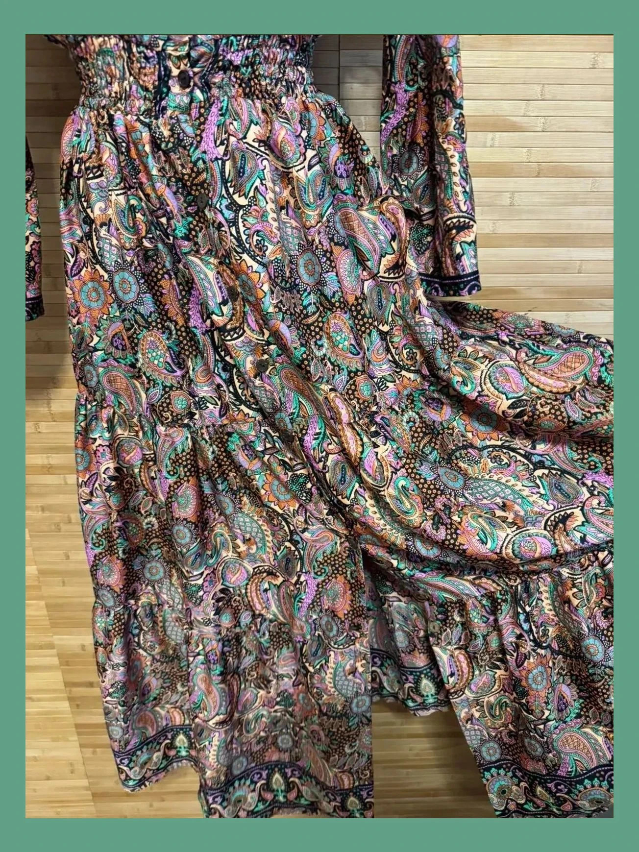 Divino vestido largo de seda marca Dindia talla única 😍 – Dindia – taille Taille unique 4