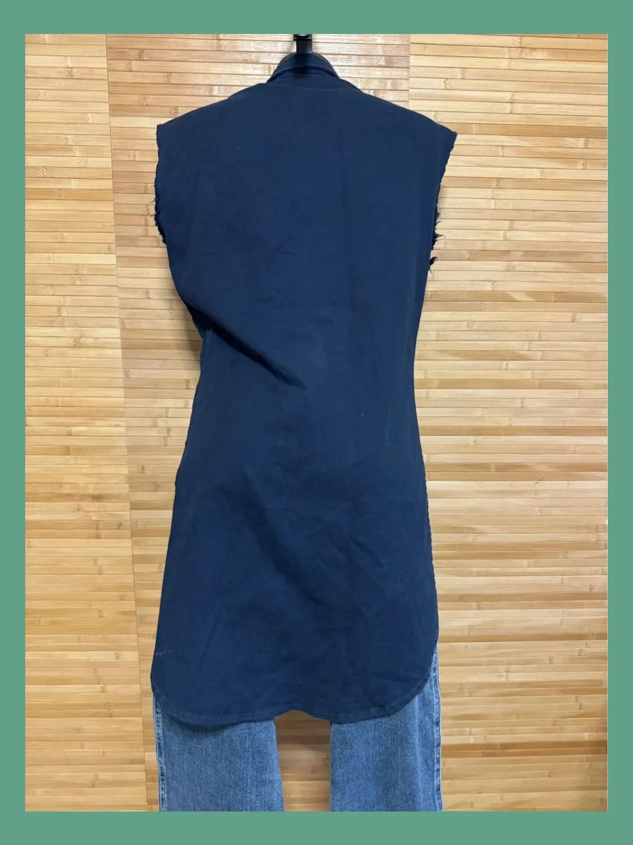 Chaleco vaquero de Versace, talla 46 italiana, 42 España 😍 – Versace – taille XL / 42 / 14 5