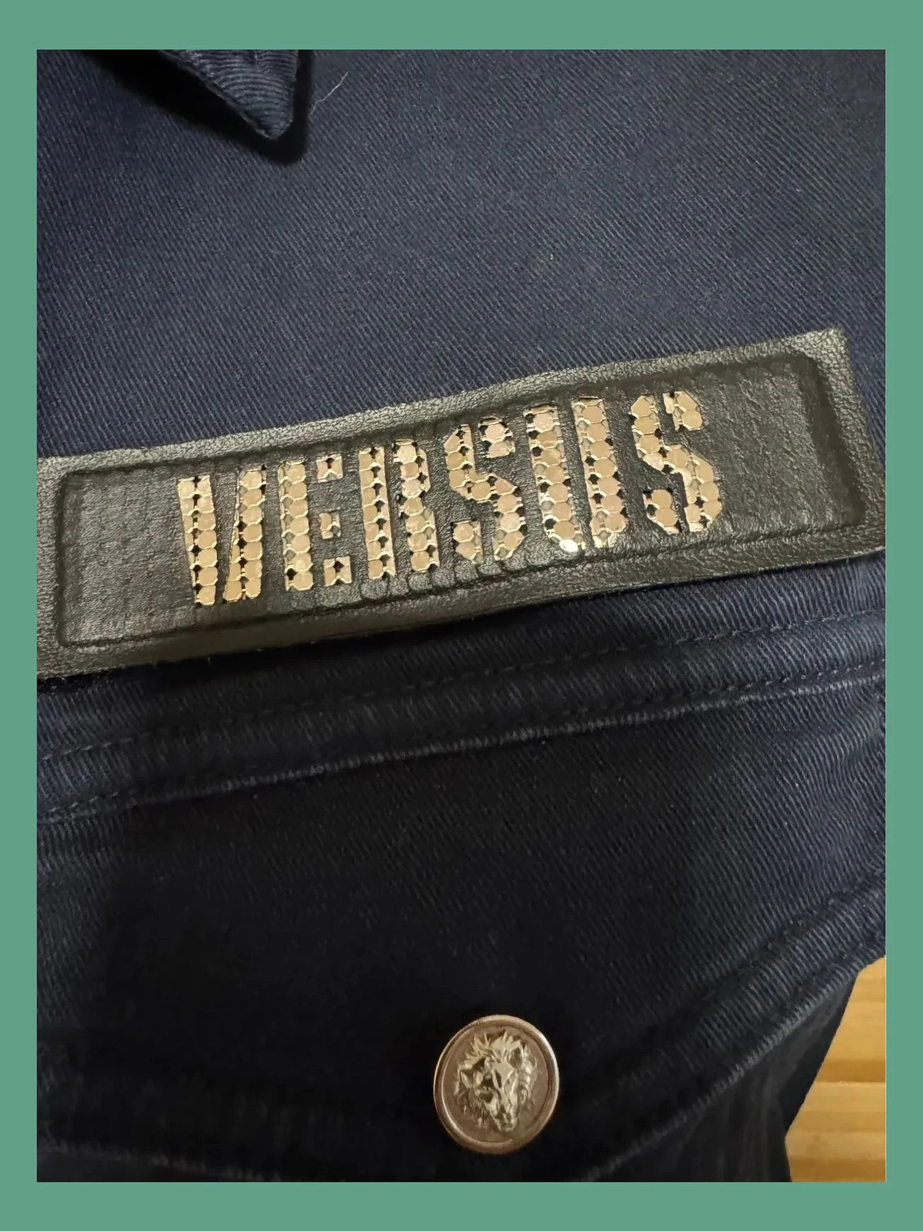 Chaleco vaquero de Versace, talla 46 italiana, 42 España 😍 – Versace – taille XL / 42 / 14 4
