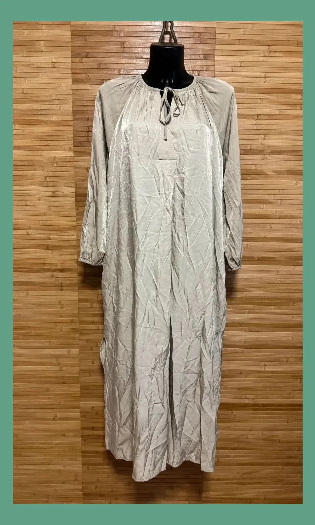 Vestido largo oversize de H&M cinturón no incluido 😍 – H&M – taille Taille unique 3