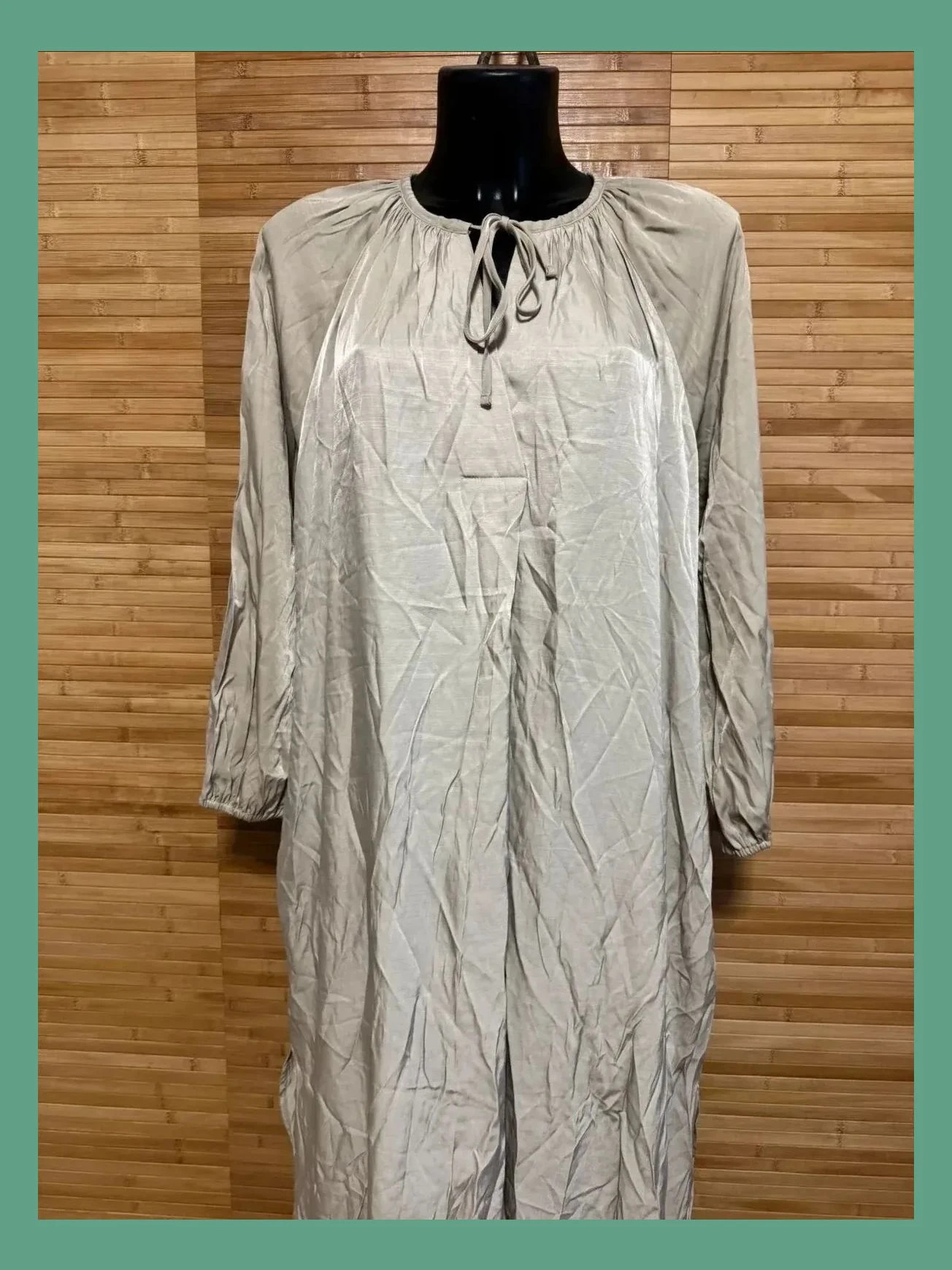 Vestido largo oversize de H&M cinturón no incluido 😍 – H&M – taille Taille unique 5
