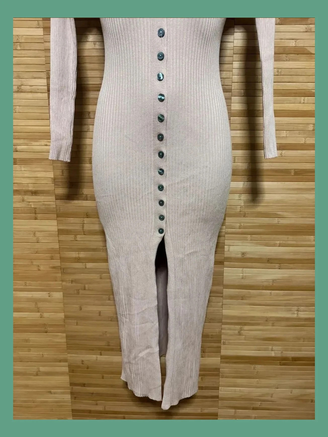 Vestido ajustado punto canalé talla única para S 😍 – La Boutique – taille S / 36 / 8 2