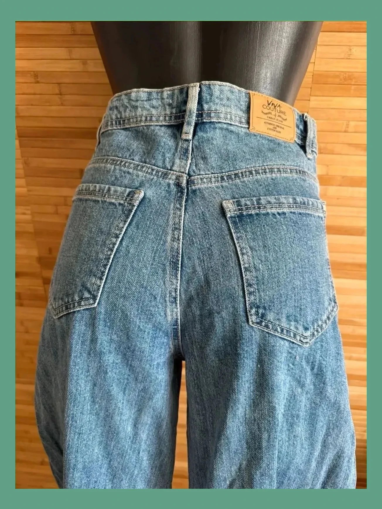 Vaquero ancho con aberturas laterales de viva couture talla 36 😍 – Viva Couture – taille S / 36 / 8 5