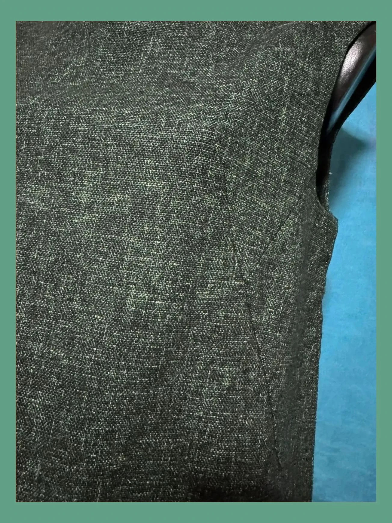 Vestido mini lana de marni , color verde oscuro jaspeado 😍 – Marni – taille M / 38 / 10 4