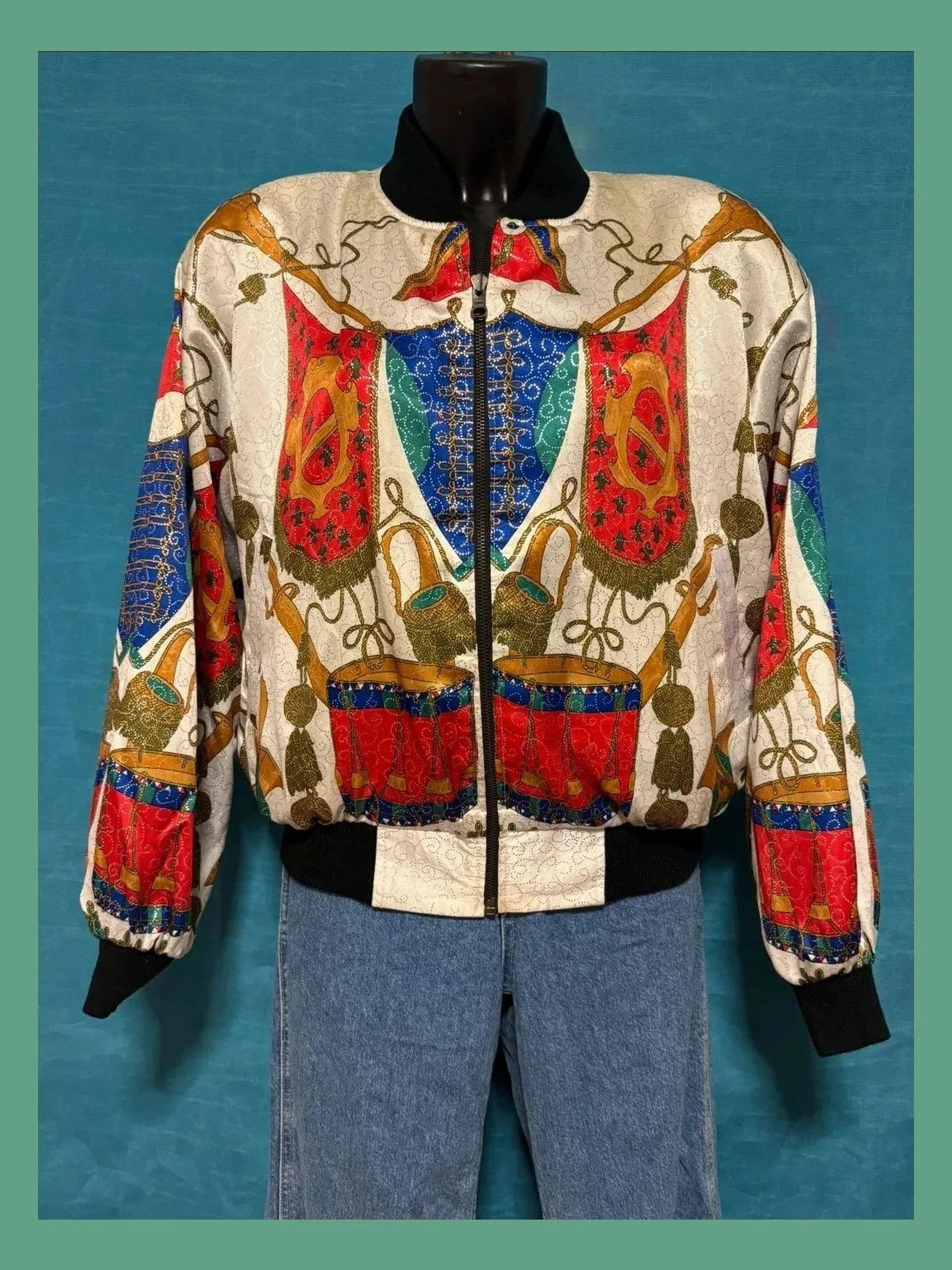 Chaqueta bomber reversible vintage de los 80 , talla única 😍 – Vintage Dressing – taille Taille unique 2