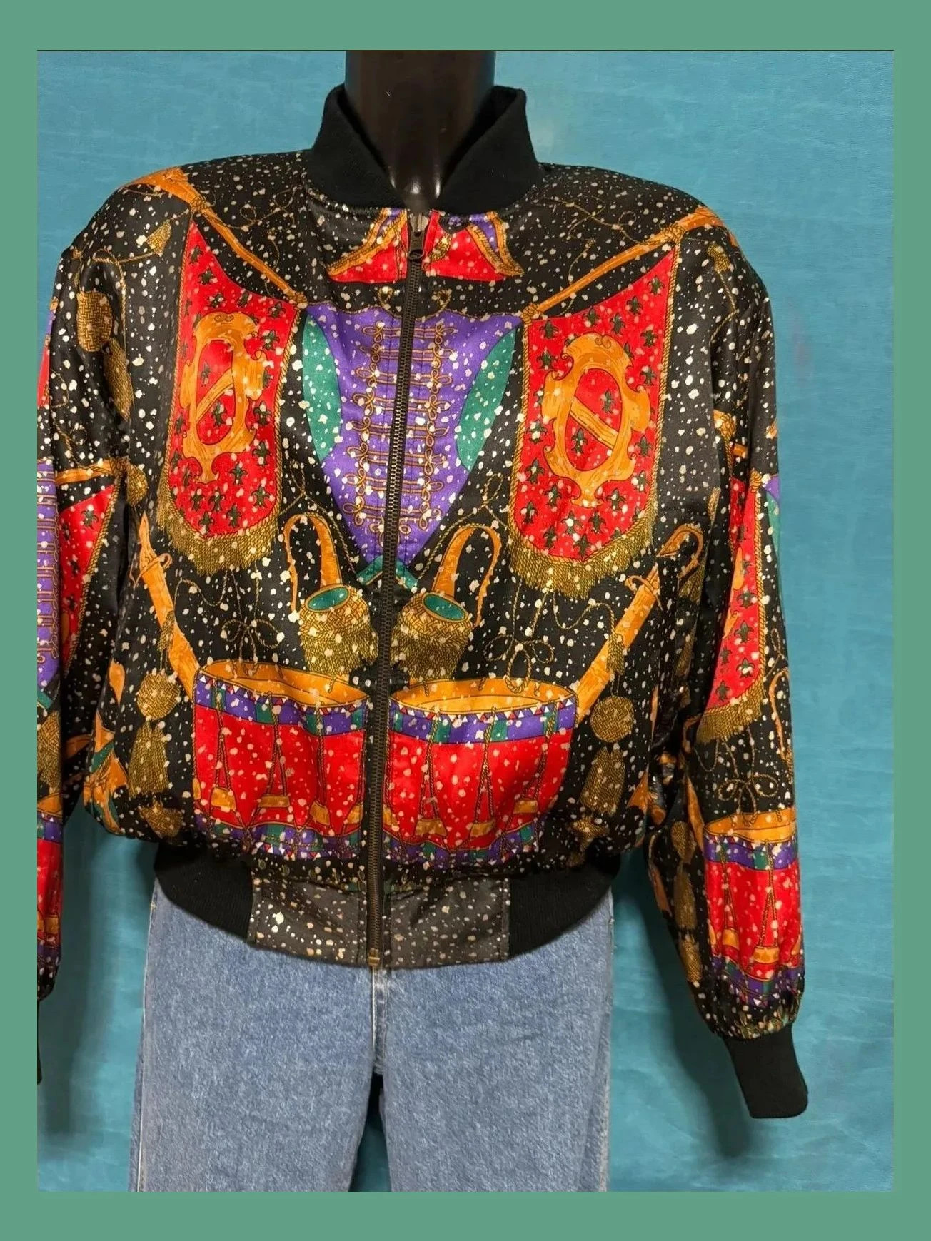 Chaqueta bomber reversible vintage de los 80 , talla única 😍 – Vintage Dressing – taille Taille unique 5