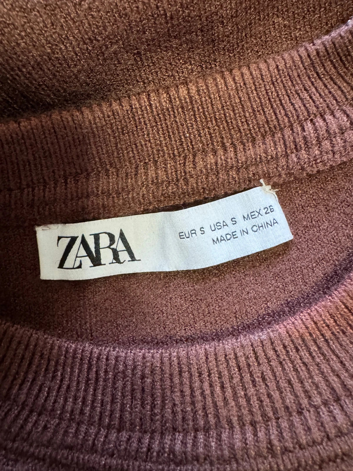 Jersey Marrón de Zara talla S 😍 – Zara – taille S / 36 / 8 4