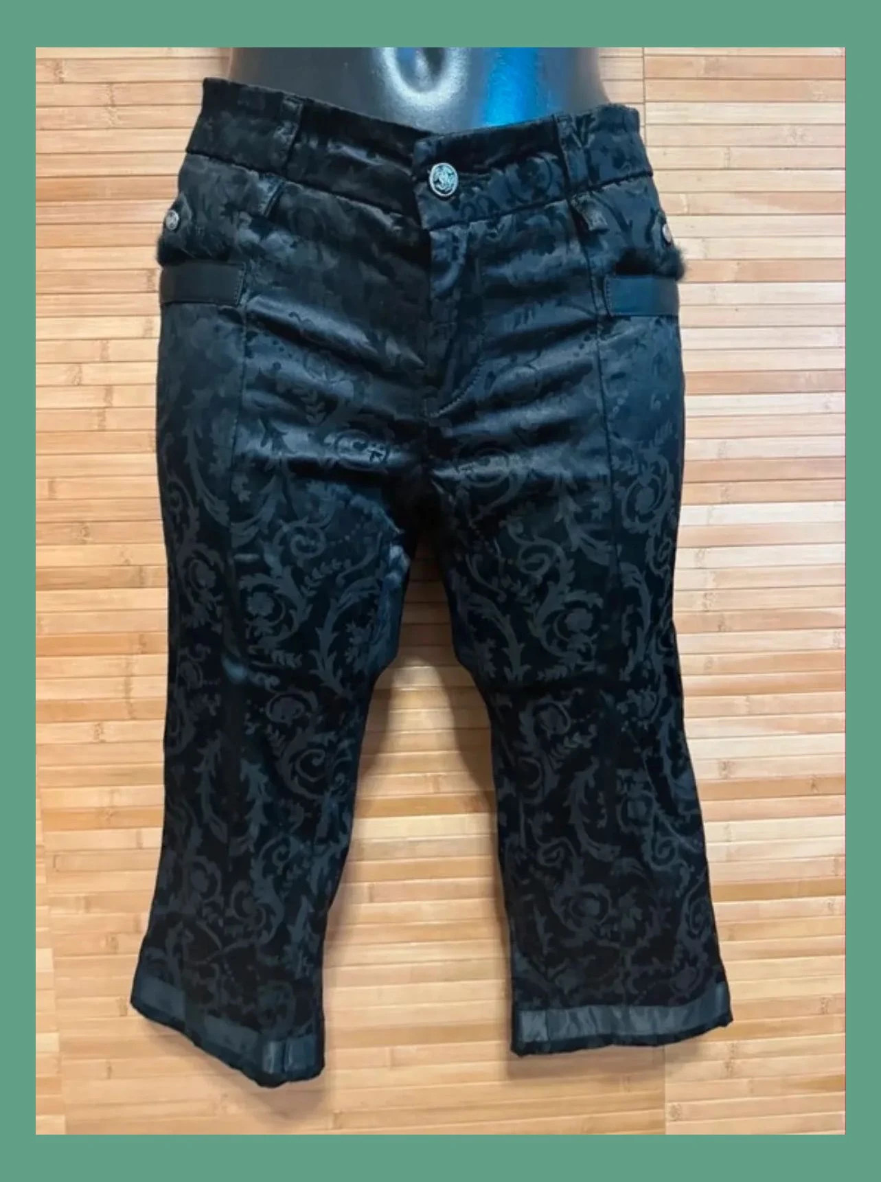 Divino pantalón satinado pirata, de Roberto Cavalli , talla 36 😍 – Roberto Cavalli – taille S / 36 / 8 2