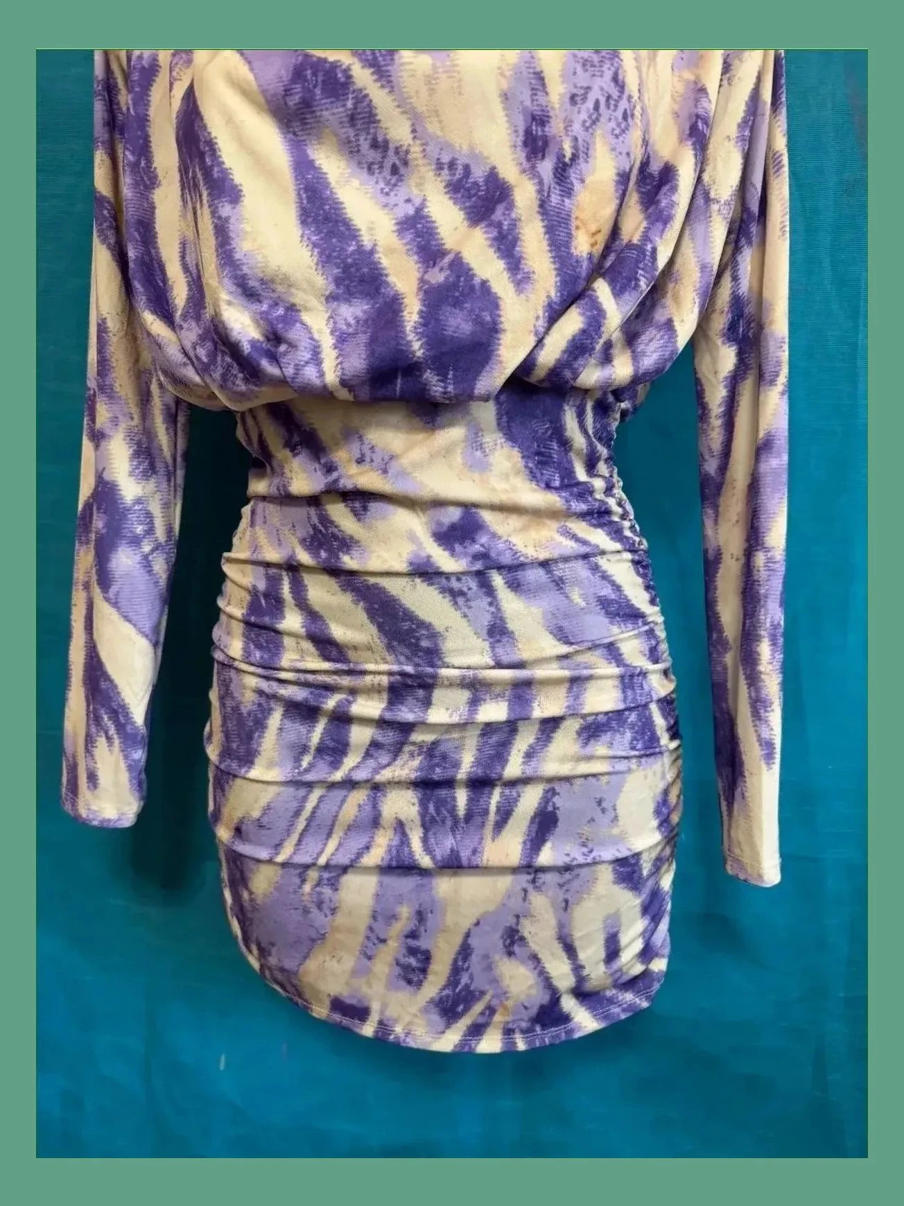 Vestido estampado tela elástica de marca Insta girl , talla S/M 😍 – Insta Girl – taille S / 36 / 8 2