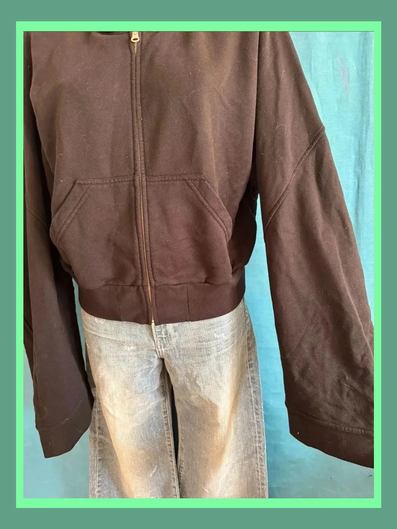 Sudadera negra con capucha y mangas anchas de Maison Margiela talla M 😍 – Maison Margiela – taille M / 38 / 10 3
