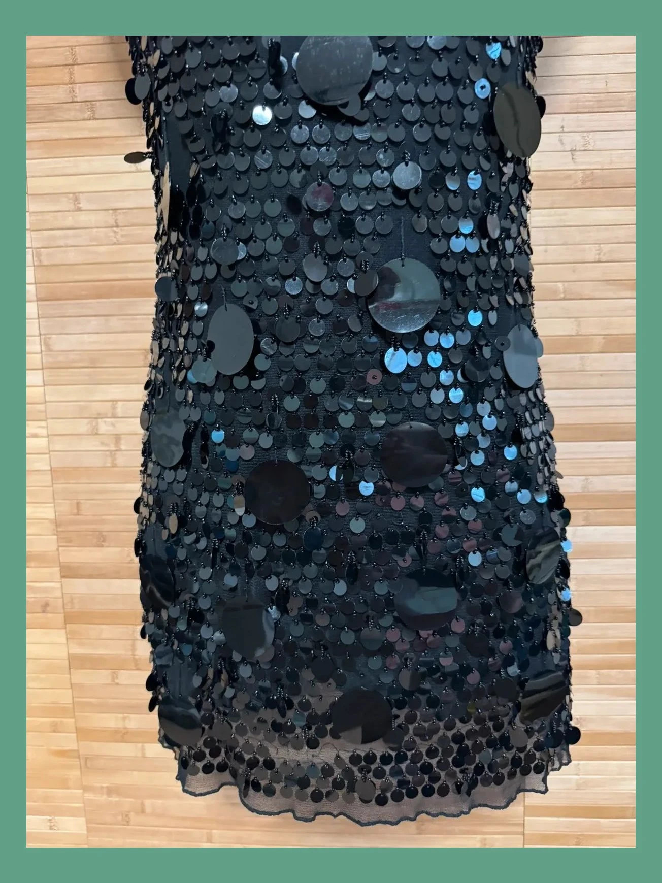 Divino vestido mini vintage con lentejuelas talla S 😍 – Vintage – taille S / 36 / 8 2