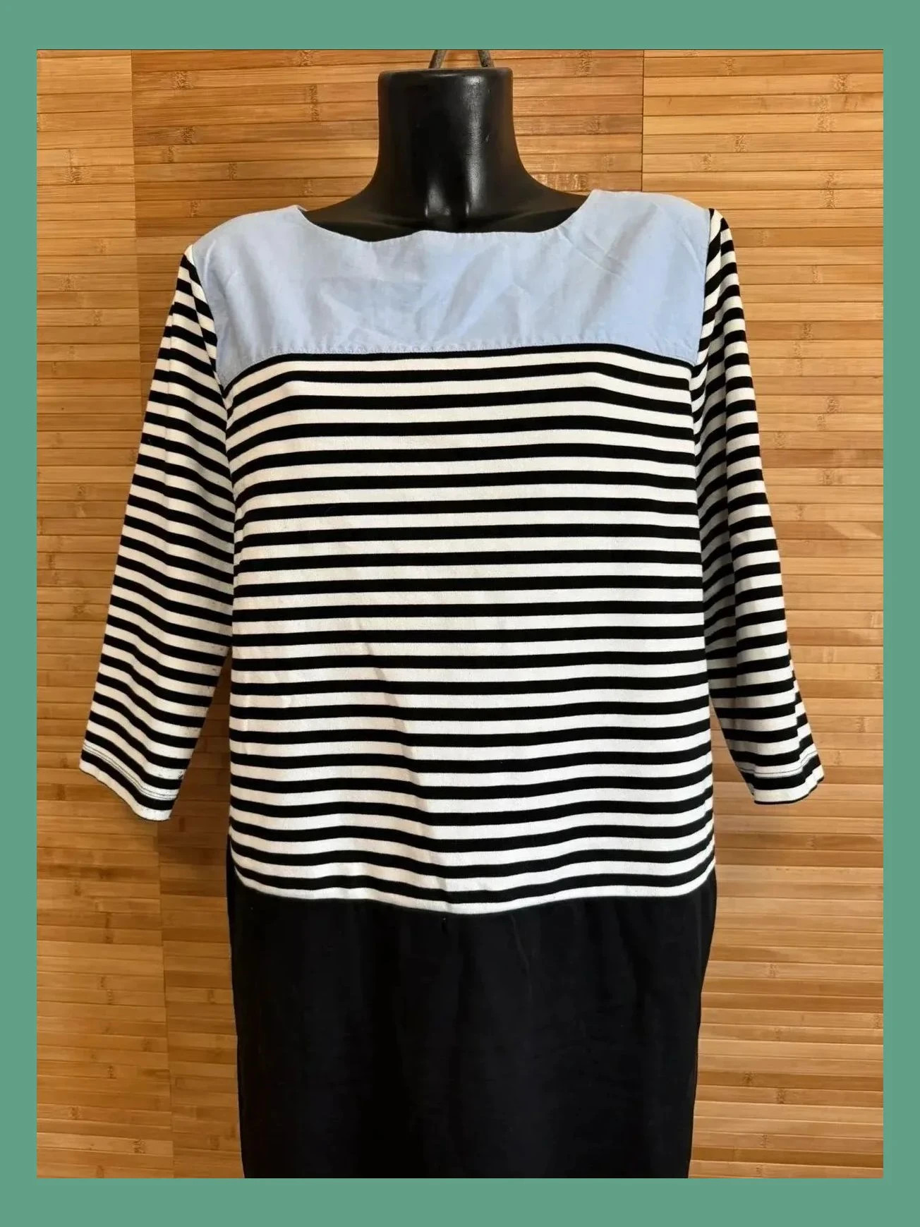 Vestido rayas corte recto de Loft , talla XL 😍 – LOFT – taille XL / 42 / 14 2