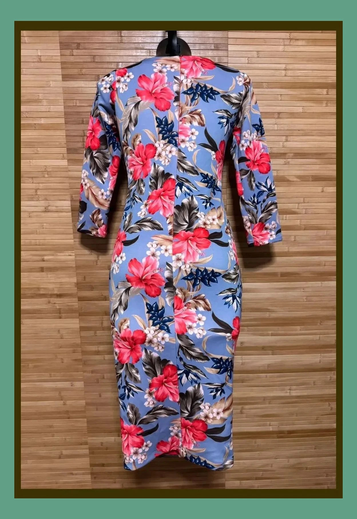 Espectacular vestido ajustado flores de Marta en Brazil, talla M 😍 – Marta en Brazil – taille M / 38 / 10 2