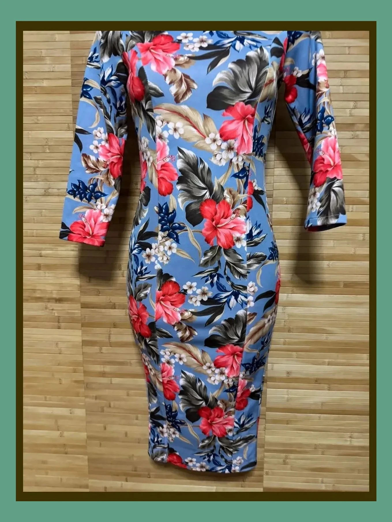 Espectacular vestido ajustado flores de Marta en Brazil, talla M 😍 – Marta en Brazil – taille M / 38 / 10 3