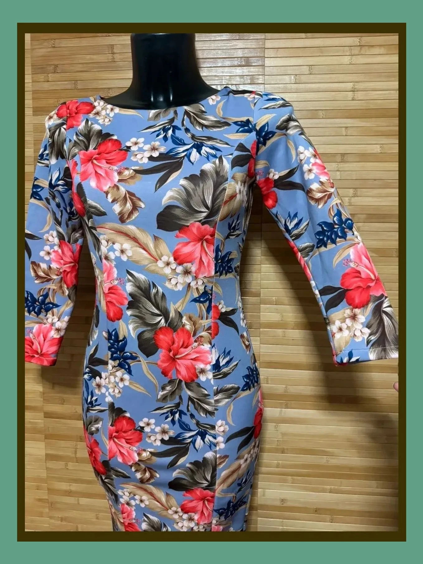 Espectacular vestido ajustado flores de Marta en Brazil, talla M 😍 – Marta en Brazil – taille M / 38 / 10 5