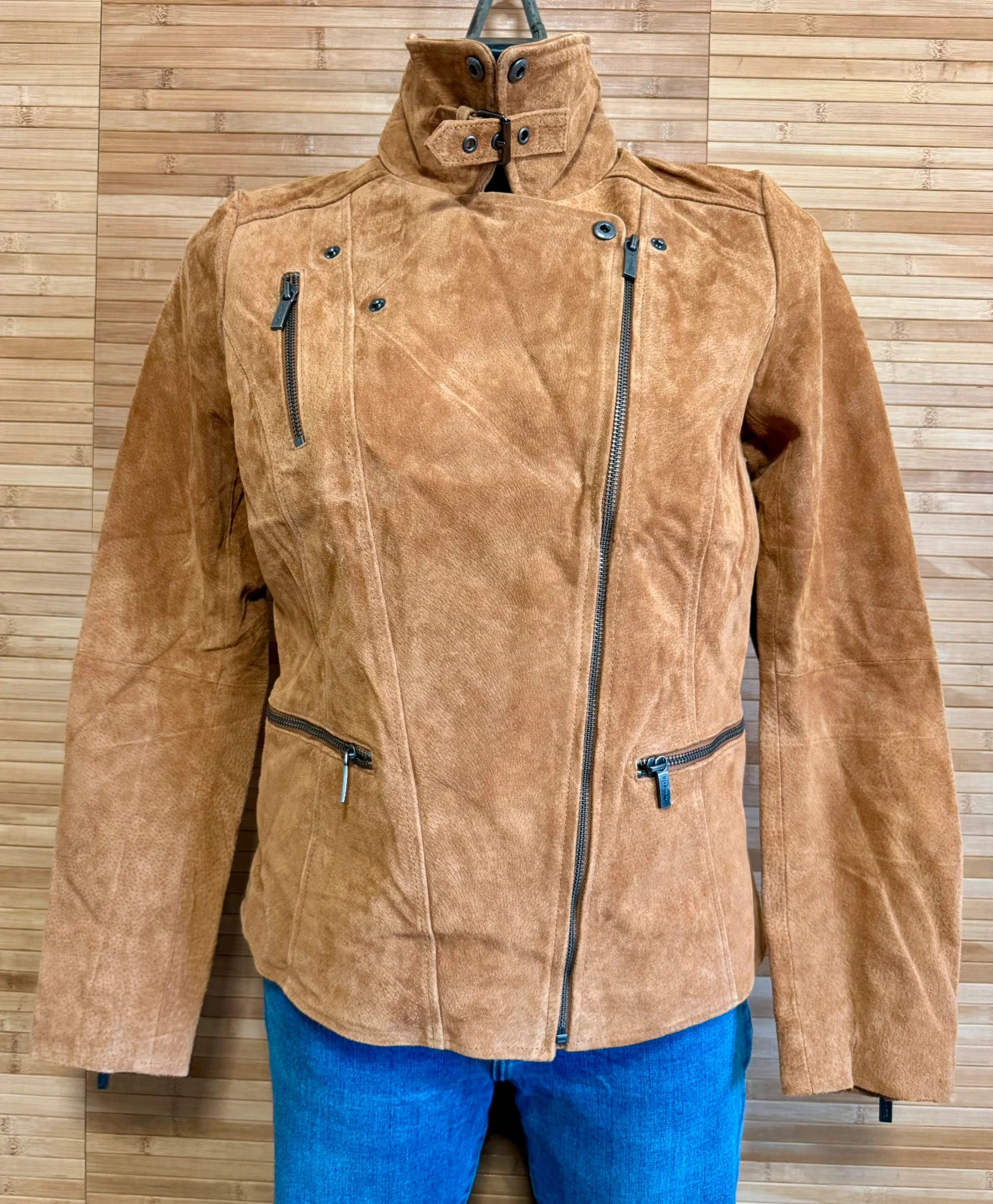 Divina chaqueta ante marca Tamaris talla 42 😍 – Tamaris – taille L / 40 / 12 2