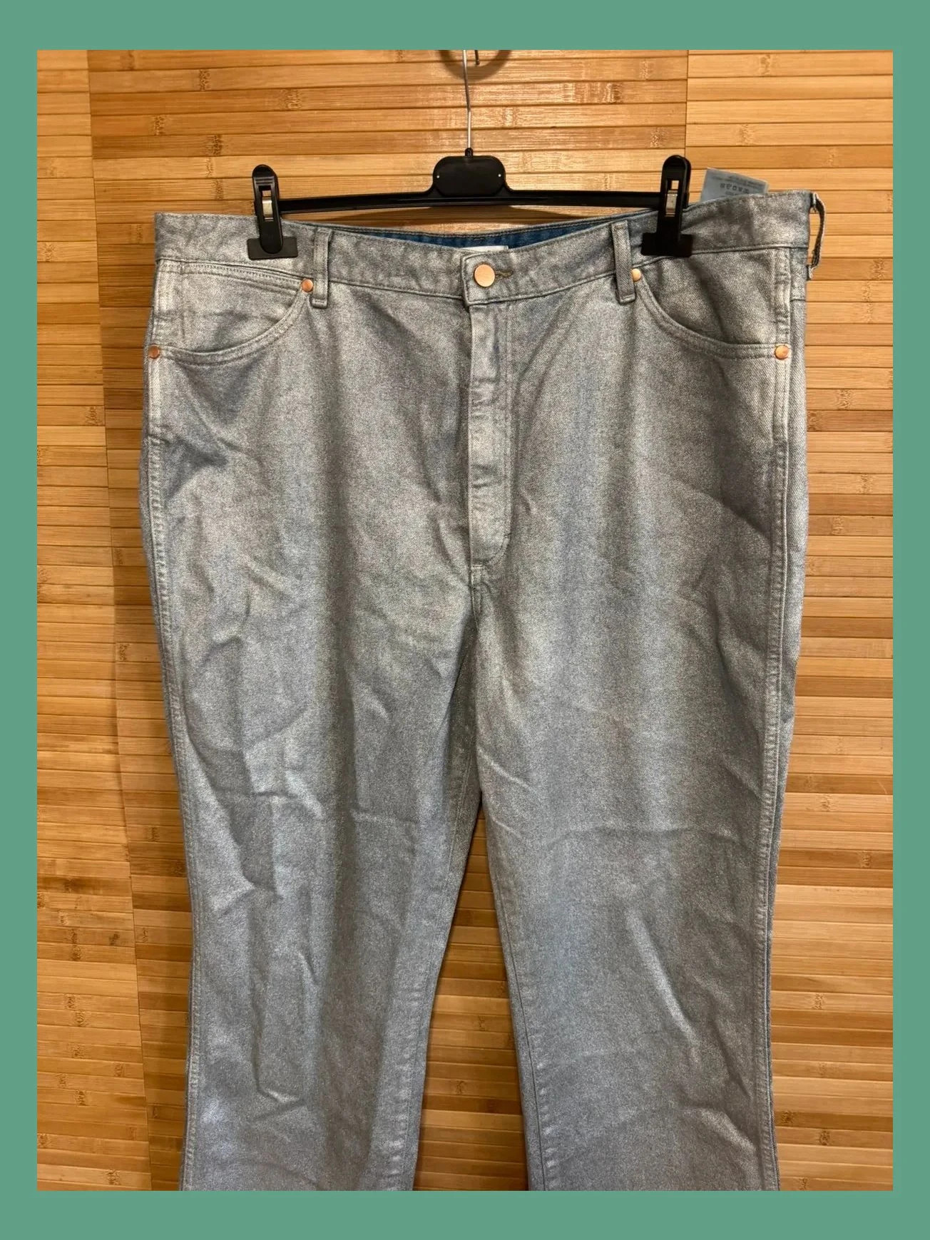 Divino vaquero Wrangler metalizado talla 46 😍 – Wrangler – taille XXXL / 46 / 18 3