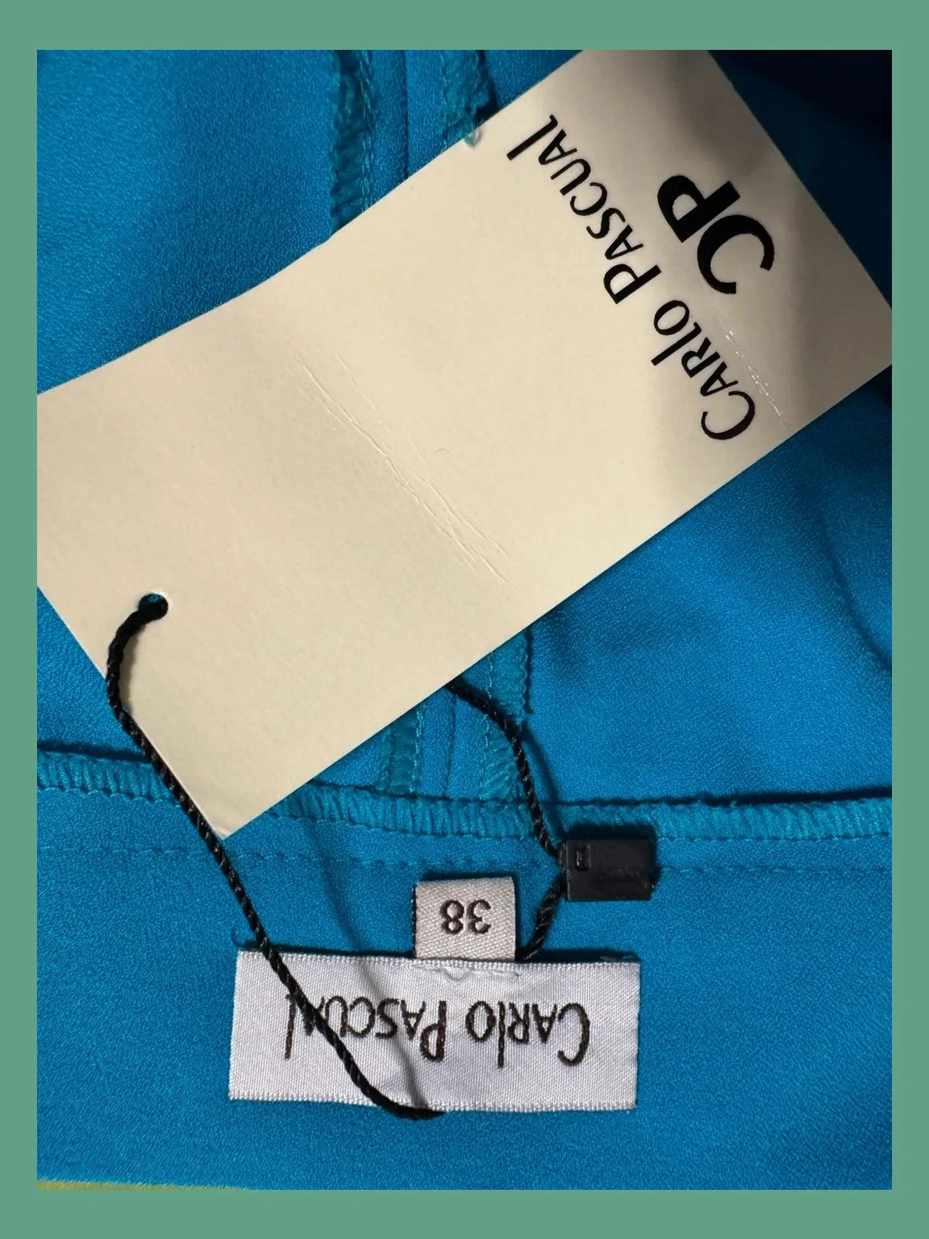 Divino pantalón ancho color turquesa de Carlo pascual , talla 38 😍 – Carlo Pascual – taille M / 38 / 10 5