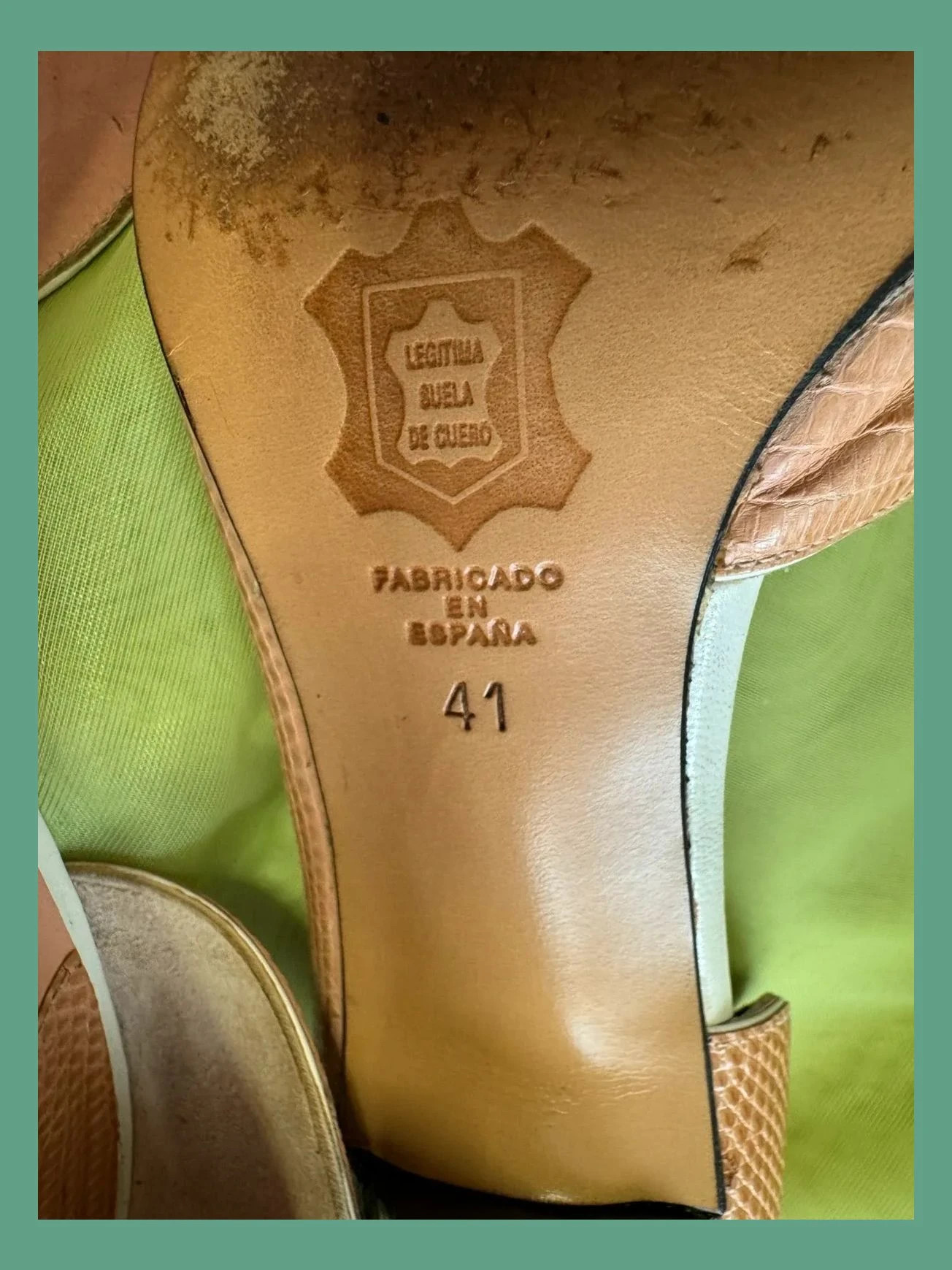 Divinos zapatos tacón vintage de Balenciaga , piel , número 41 😍 – Balenciaga – taille 41 4