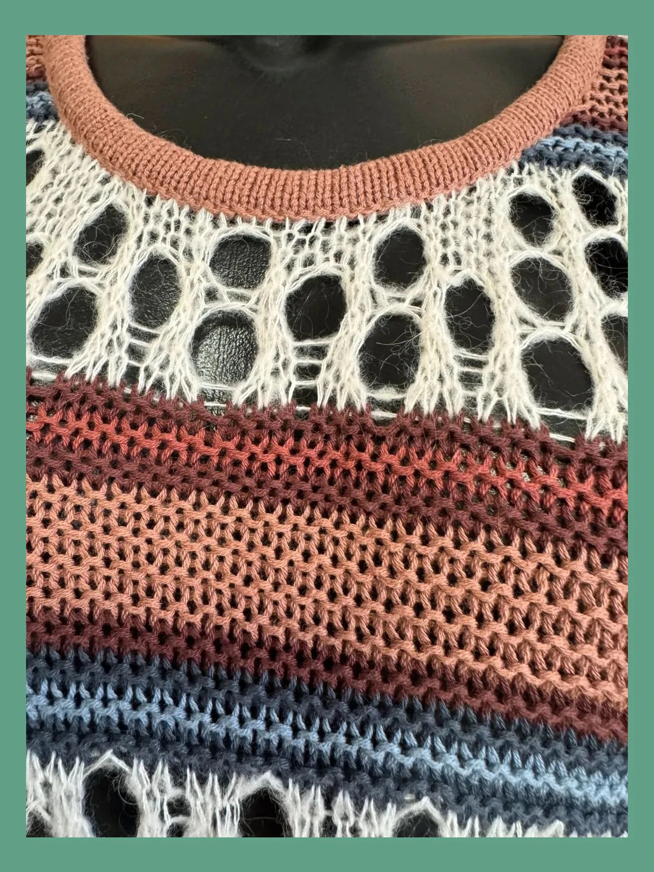 Jersey fino calado marca Kaffe talla L 😍 – kaffe – taille L / 40 / 12 4