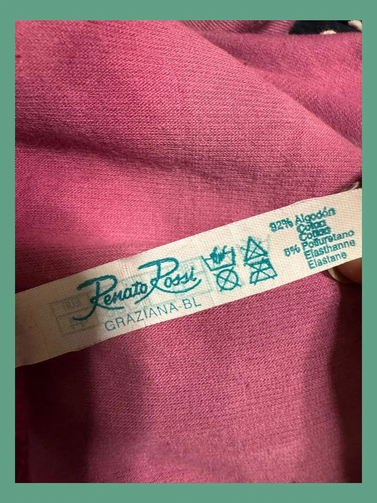 Divino body vintage algodón de Renato Rossi talla L 😍 – Renato Rossi – taille L / 40 / 12 5