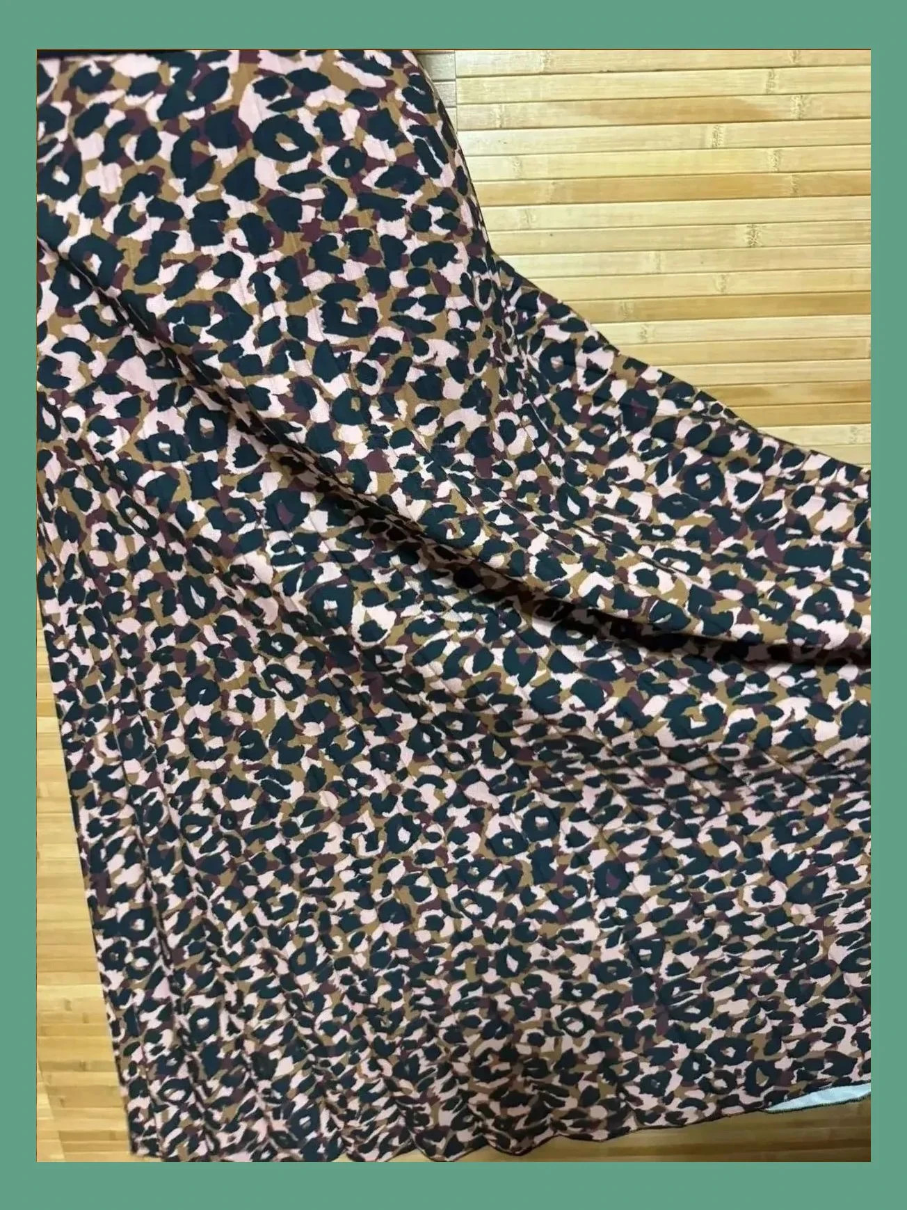 Divina falda plisada animal print , talla M 😍 – Imperial – taille M / 38 / 10 4