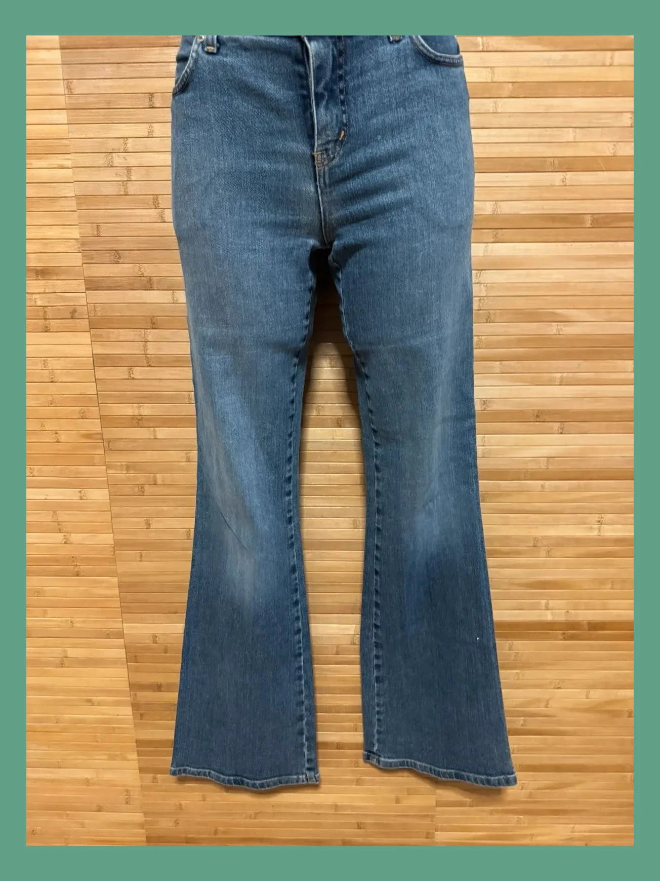 Divino vaquero vintage de moschino , acampanado, elástico, talla 38 😍 – Moschino – taille M / 38 / 10 2