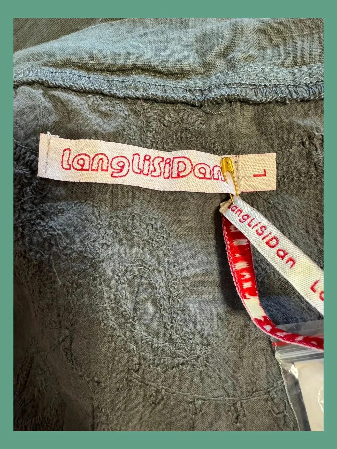 Camisa abierta de algodón talla L 😍 – langlisidan – taille L / 40 / 12 5