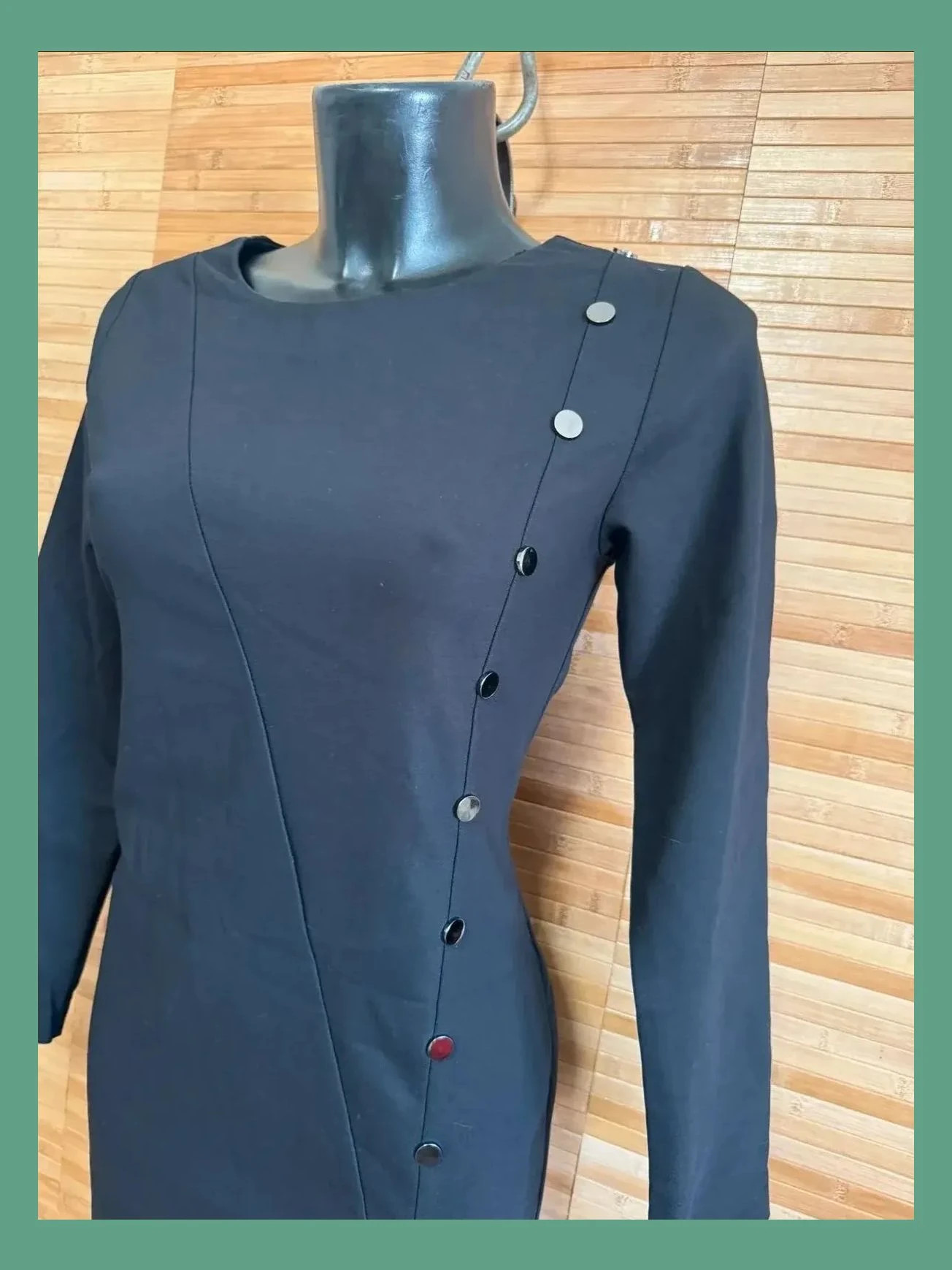 Elegante vestido negro de Sophia Perla talla 36 , elástico 😍 – sophia perla – taille S / 36 / 8 4