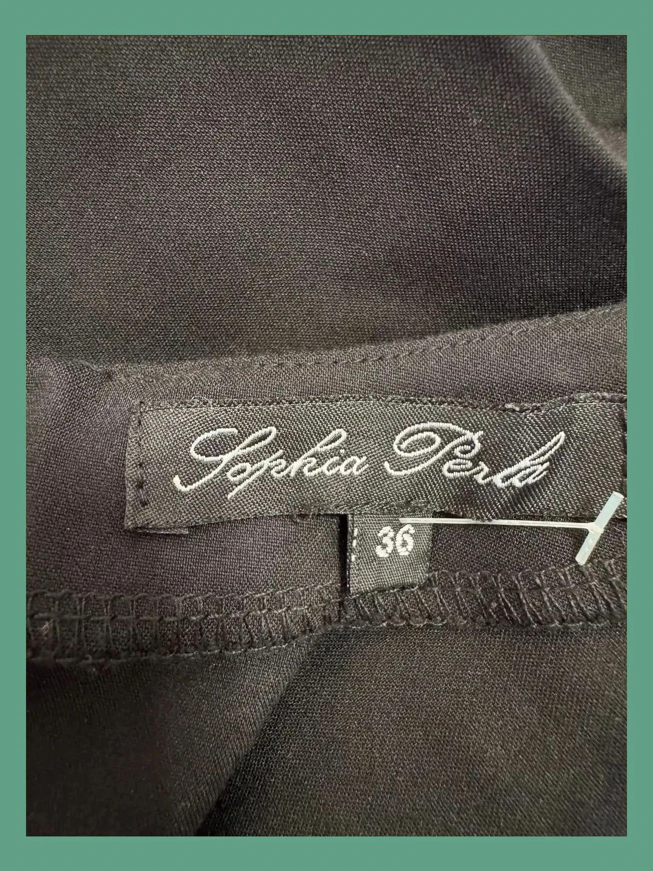 Elegante vestido negro de Sophia Perla talla 36 , elástico 😍 – sophia perla – taille S / 36 / 8 5