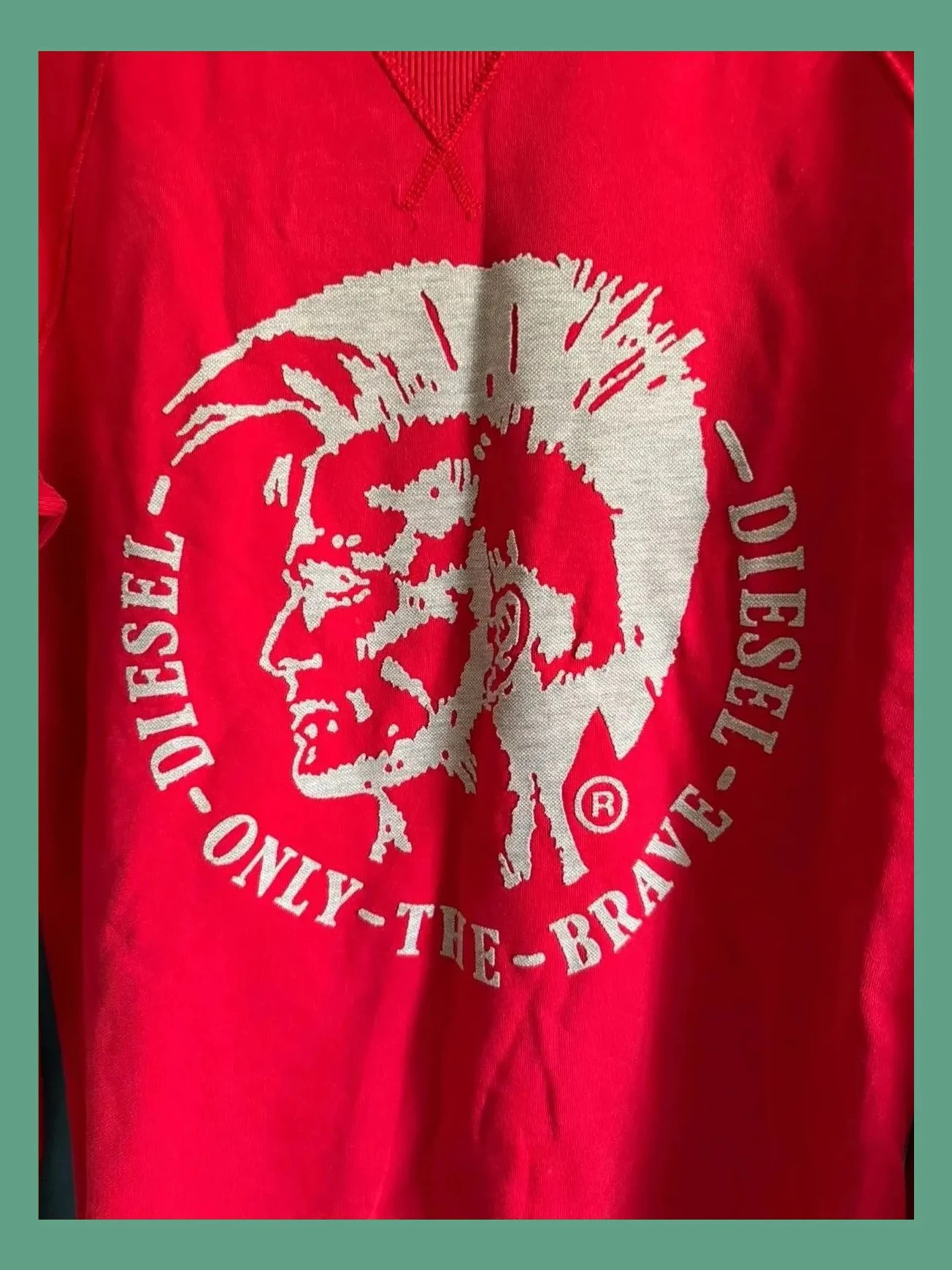 Sudadera roja de hombre marca diésel talla S 😍 – Diesel – taille S 2