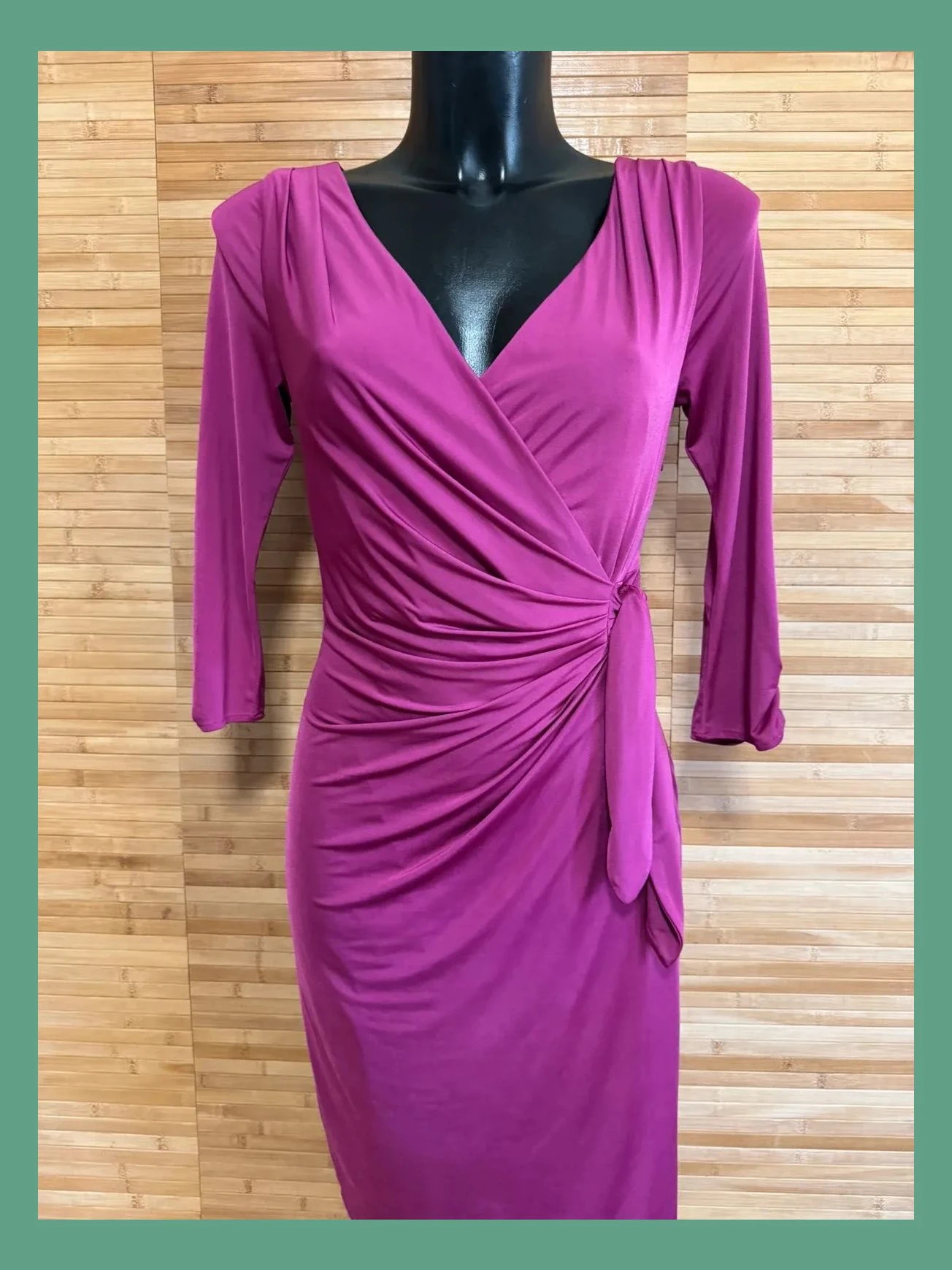 Divino vestido cruzado escote, elástico, marca Coast , talla 38 😍 – Coast – taille M / 38 / 10 3