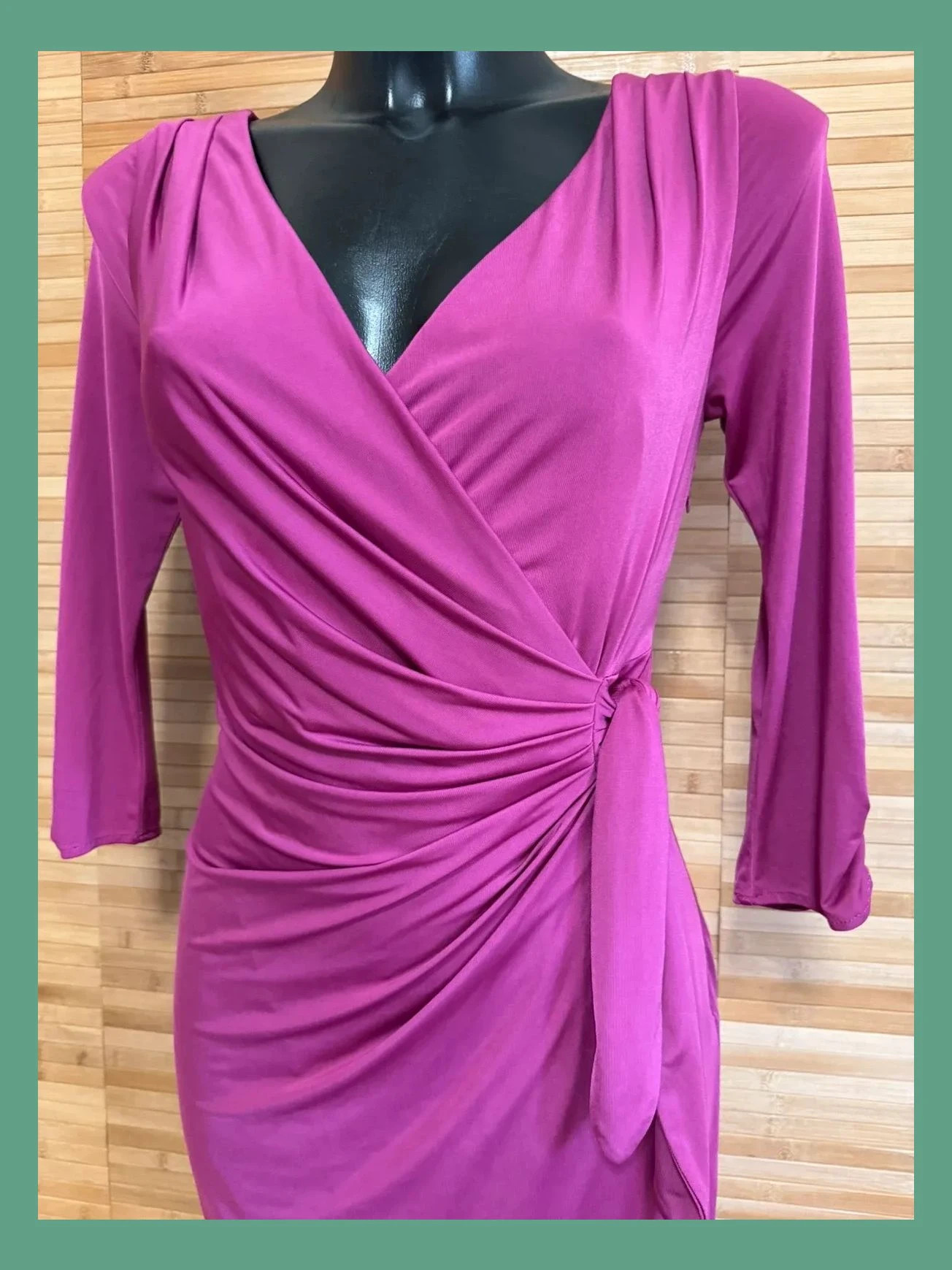 Divino vestido cruzado escote, elástico, marca Coast , talla 38 😍 – Coast – taille M / 38 / 10 4