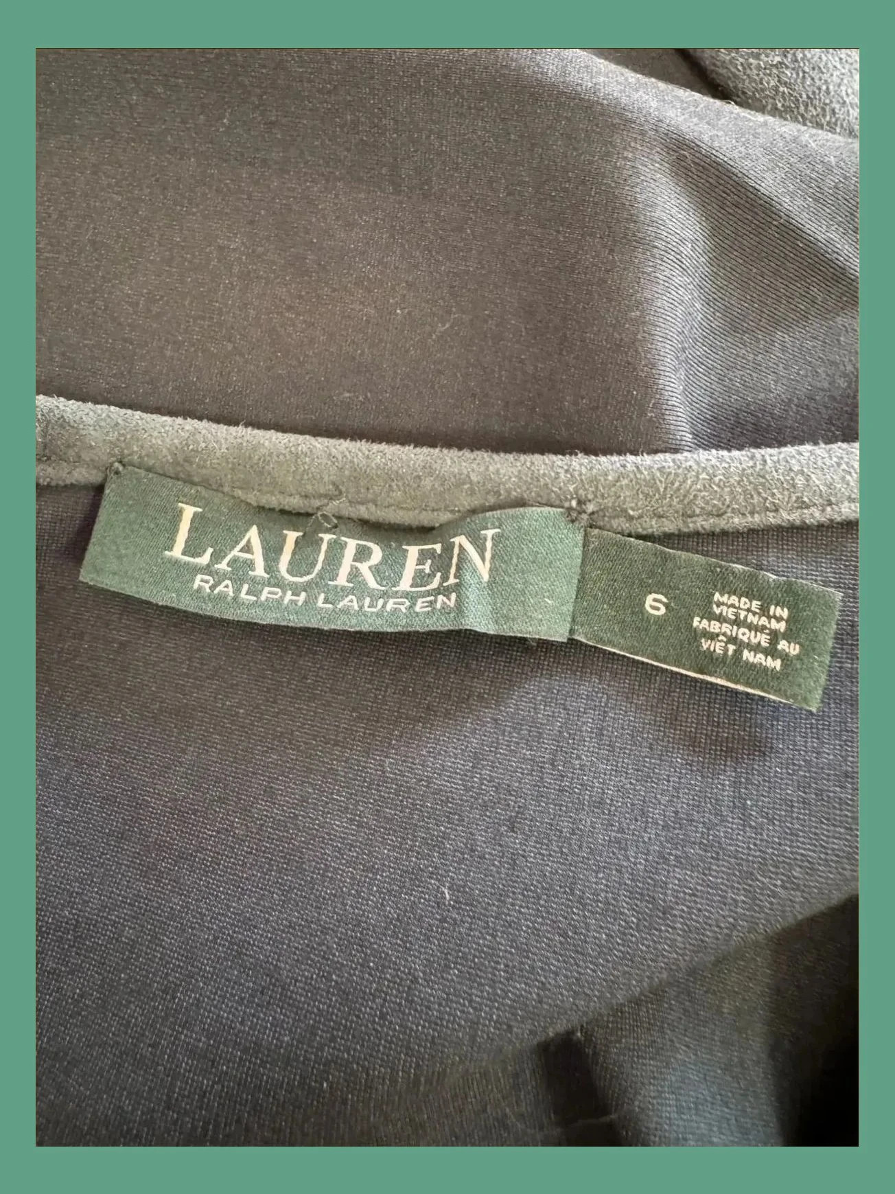 Elegante vestido verde oscuro de Ralph Lauren , talla 38 , elástico 😍 – Ralph Lauren – taille M / 38 / 10 5
