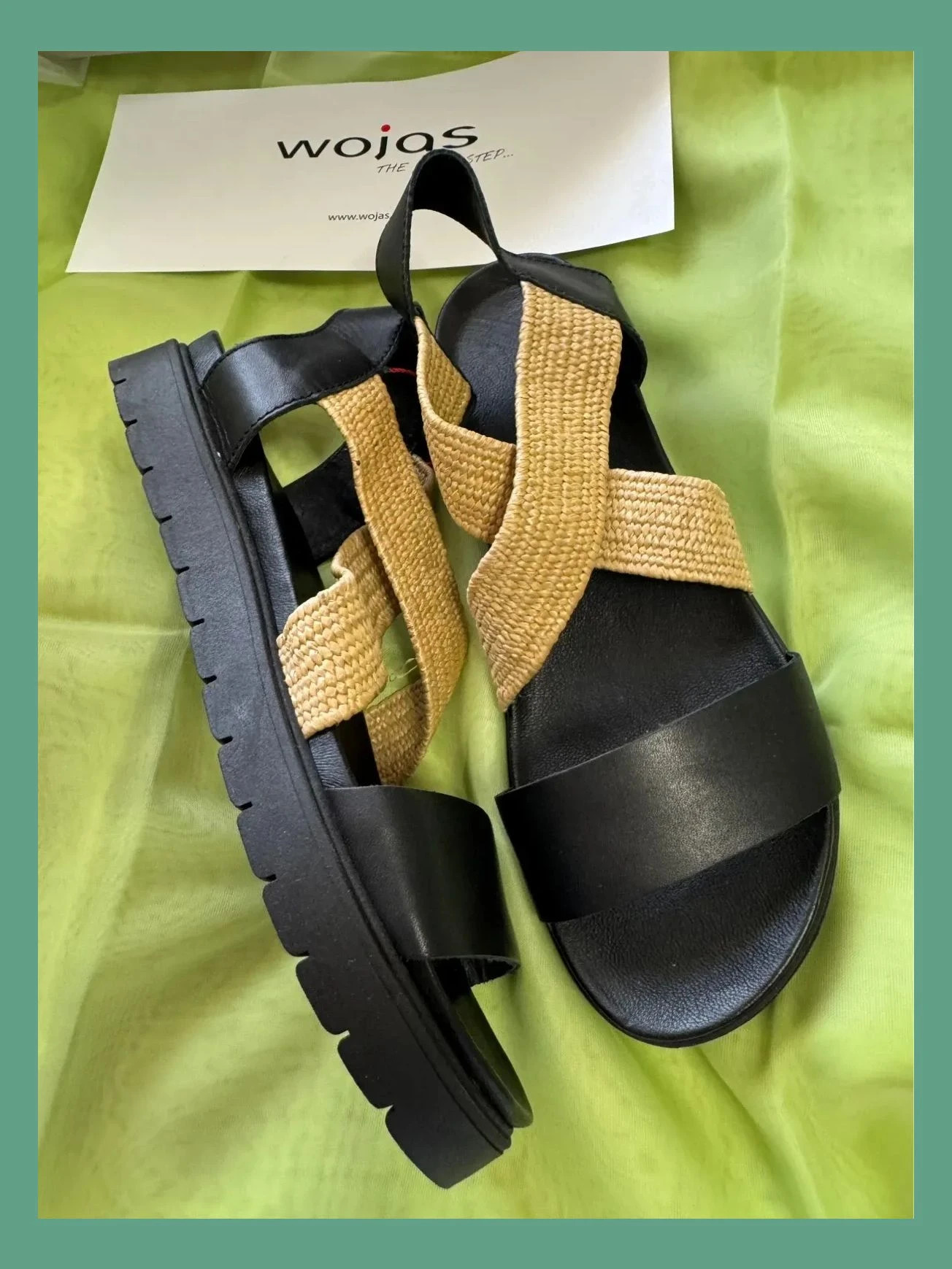 Divinas sandalias cómodas piel marca Wojas , talla 39 😍 – Wojas – taille 39 4