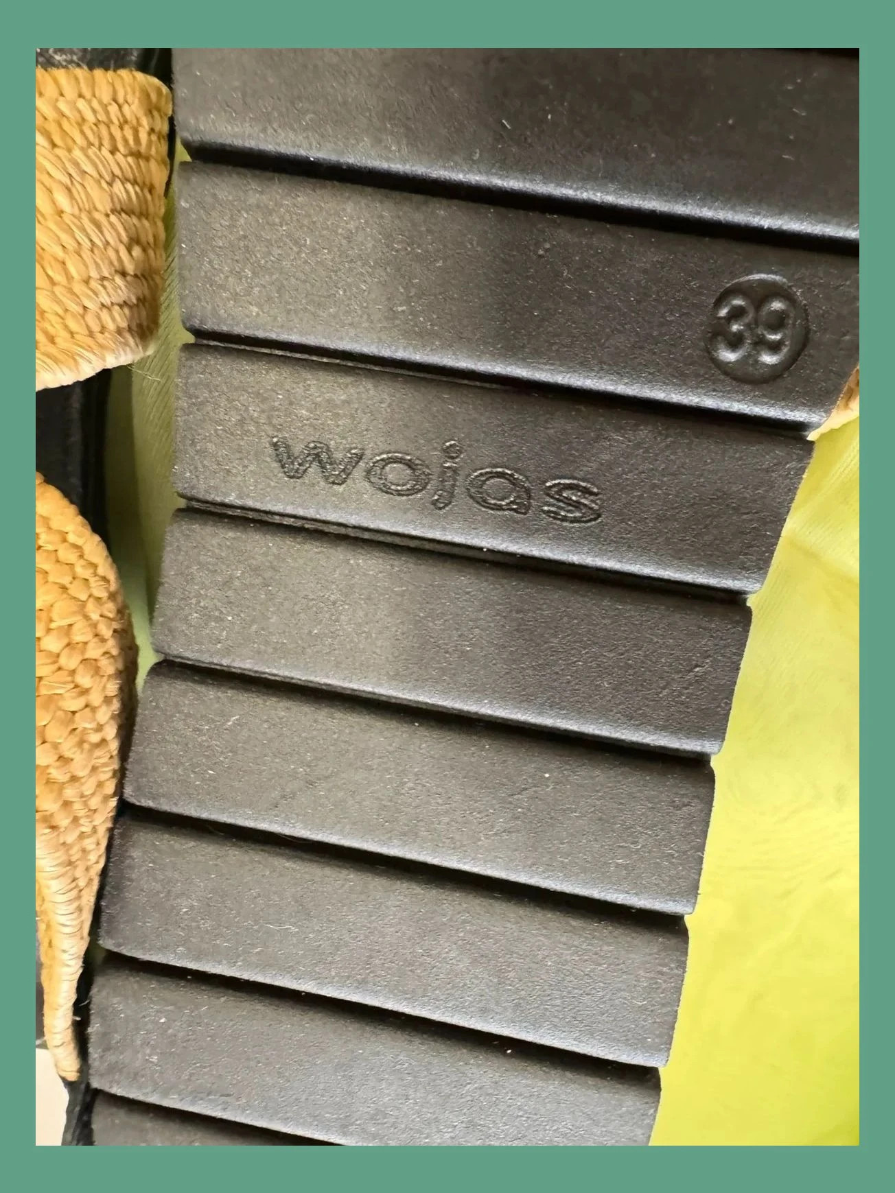 Divinas sandalias cómodas piel marca Wojas , talla 39 😍 – Wojas – taille 39 5