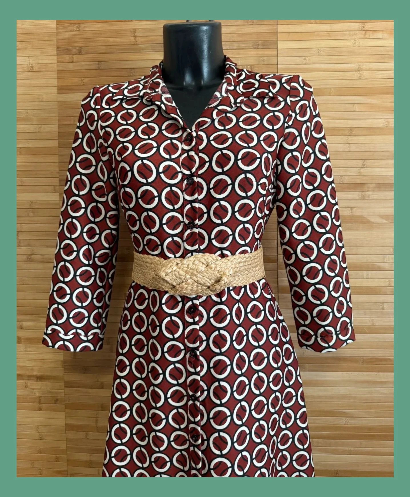 Divino vestido de Zara estilo retro , talla S , cinturón no incluido 😍 – Zara – taille S / 36 / 8 3