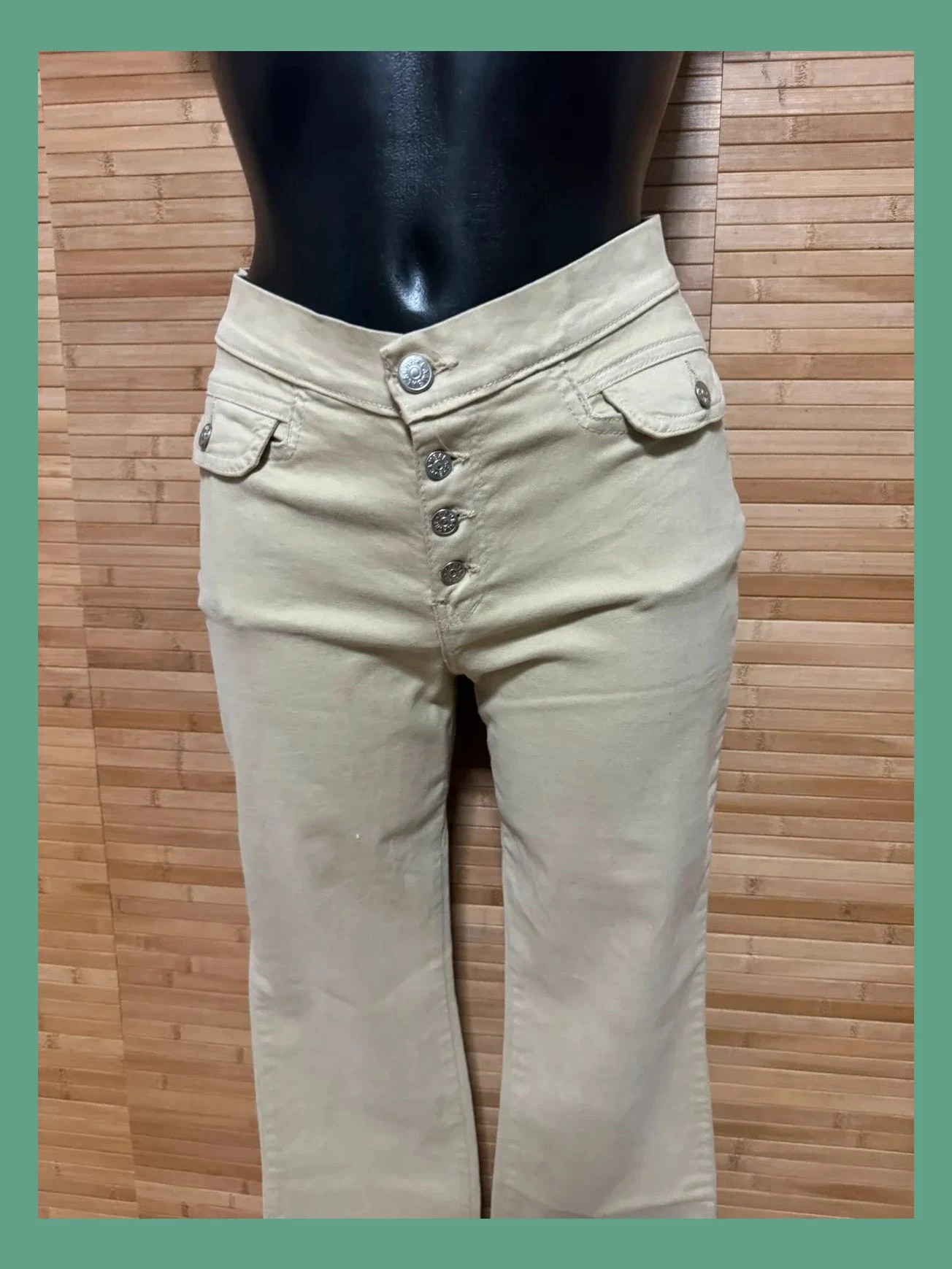 Vaquero elástico ligeramente acampanado vintage talla 42😍 – Vintage – taille XL / 42 / 14 3
